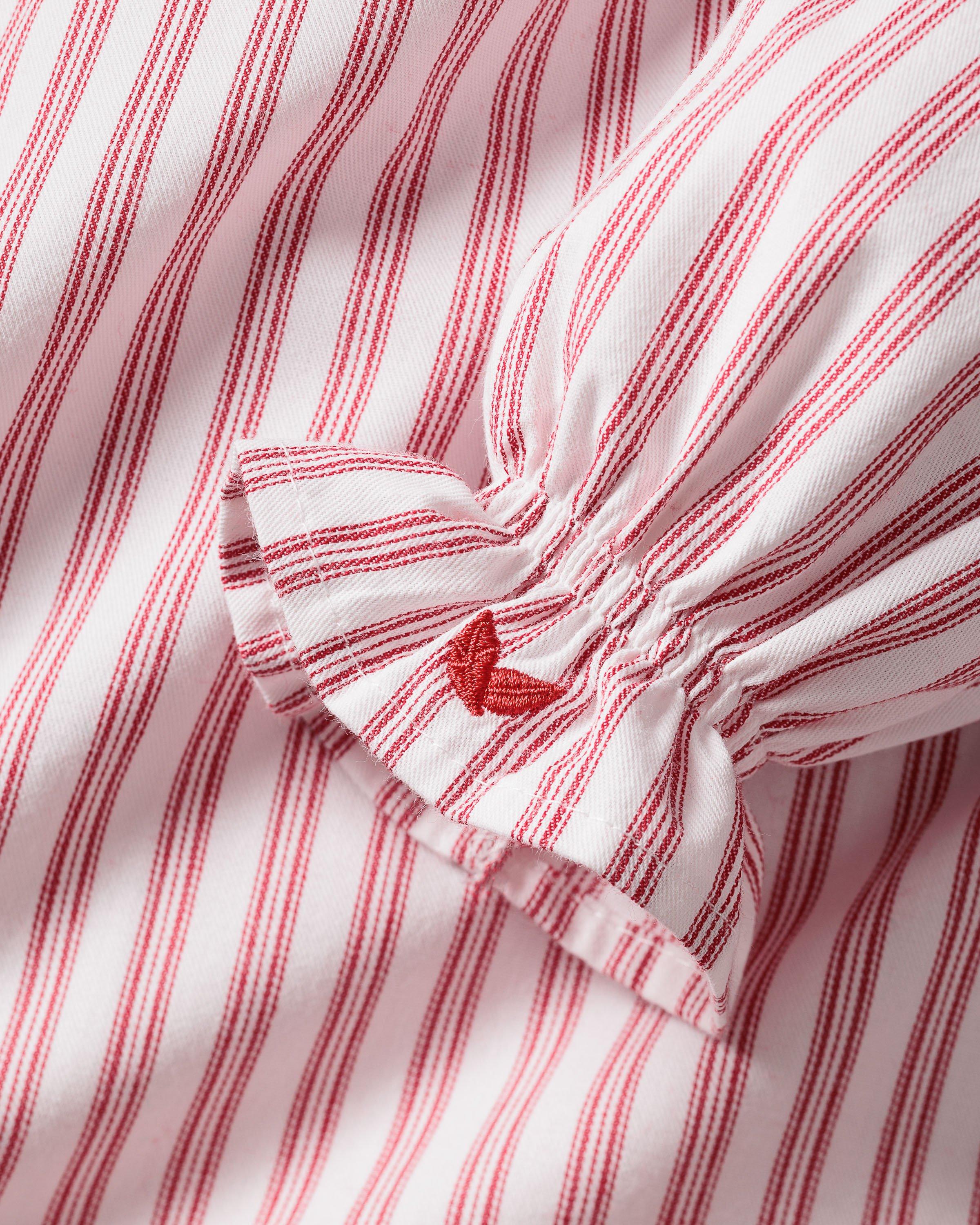 Petite Plume Ticking Delphine Nightgown   image number 1