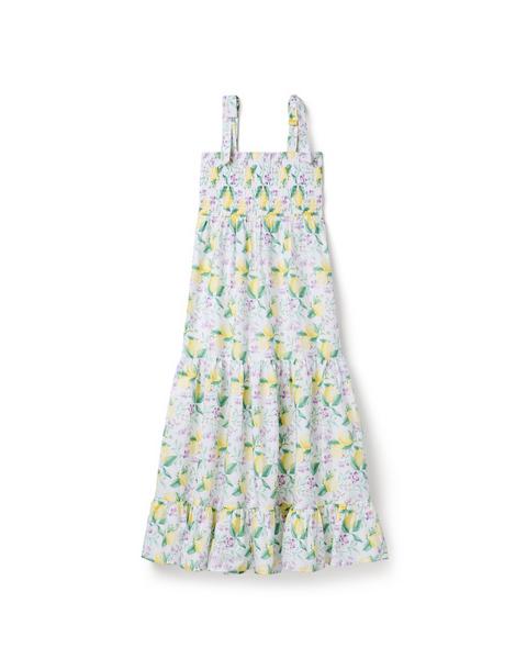 Women's Lemon Floral Dress