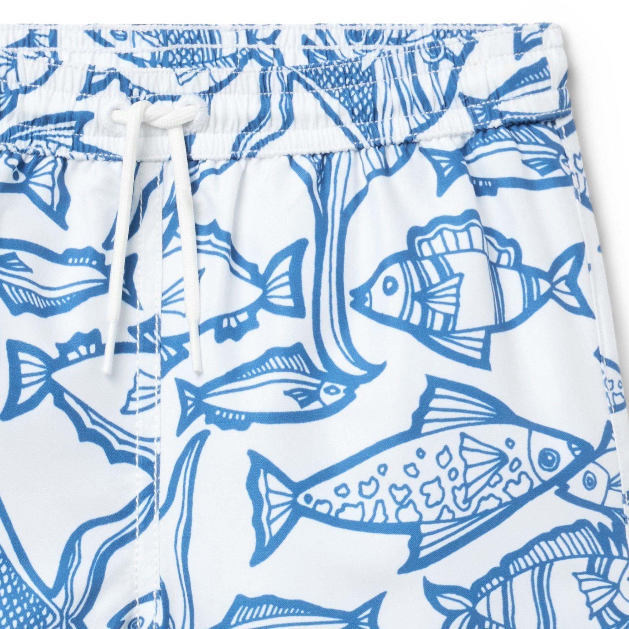 Recycled Fish Swim Trunk image number 2