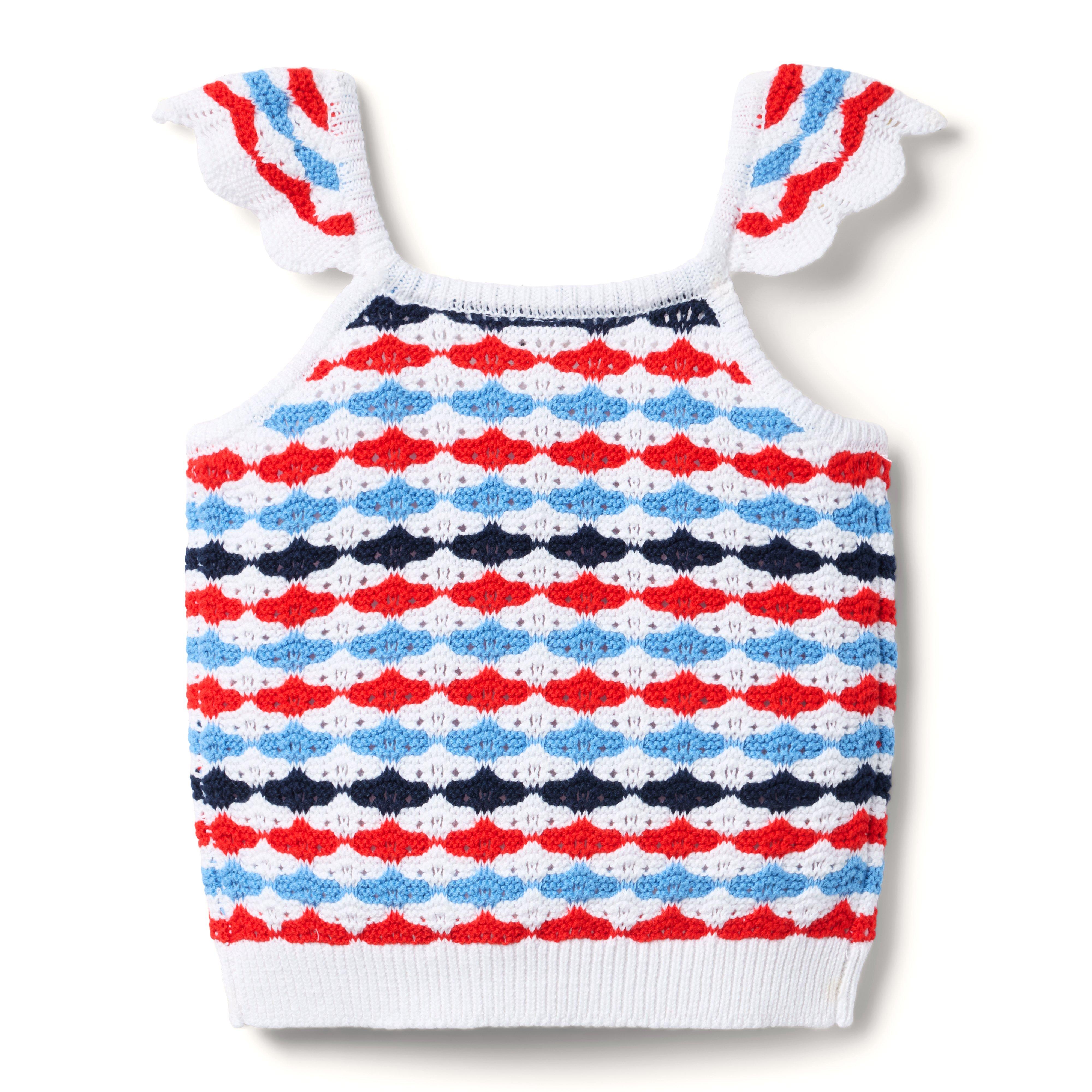 The Americana Crochet Top image number 1