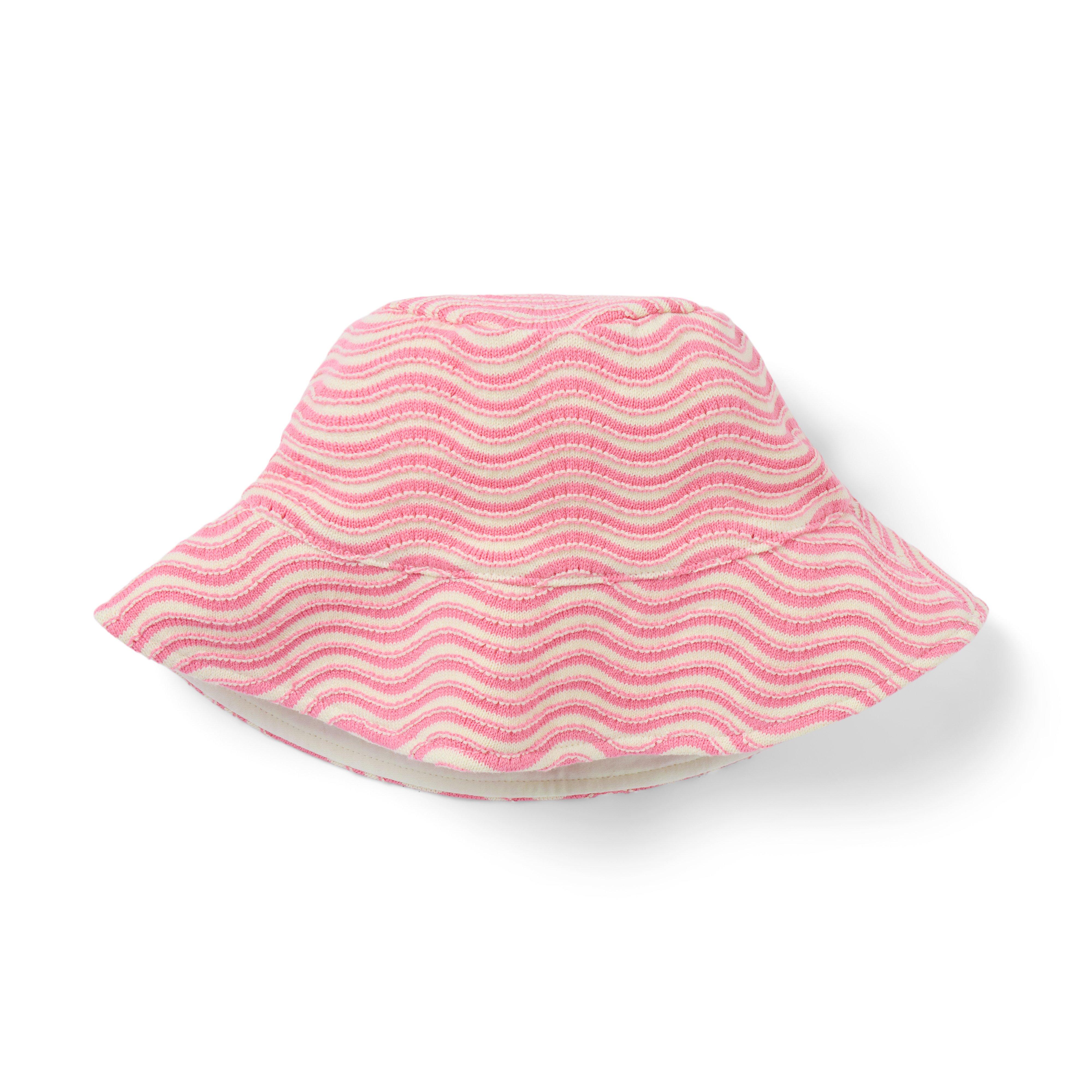 Wavy Striped Sweater Short