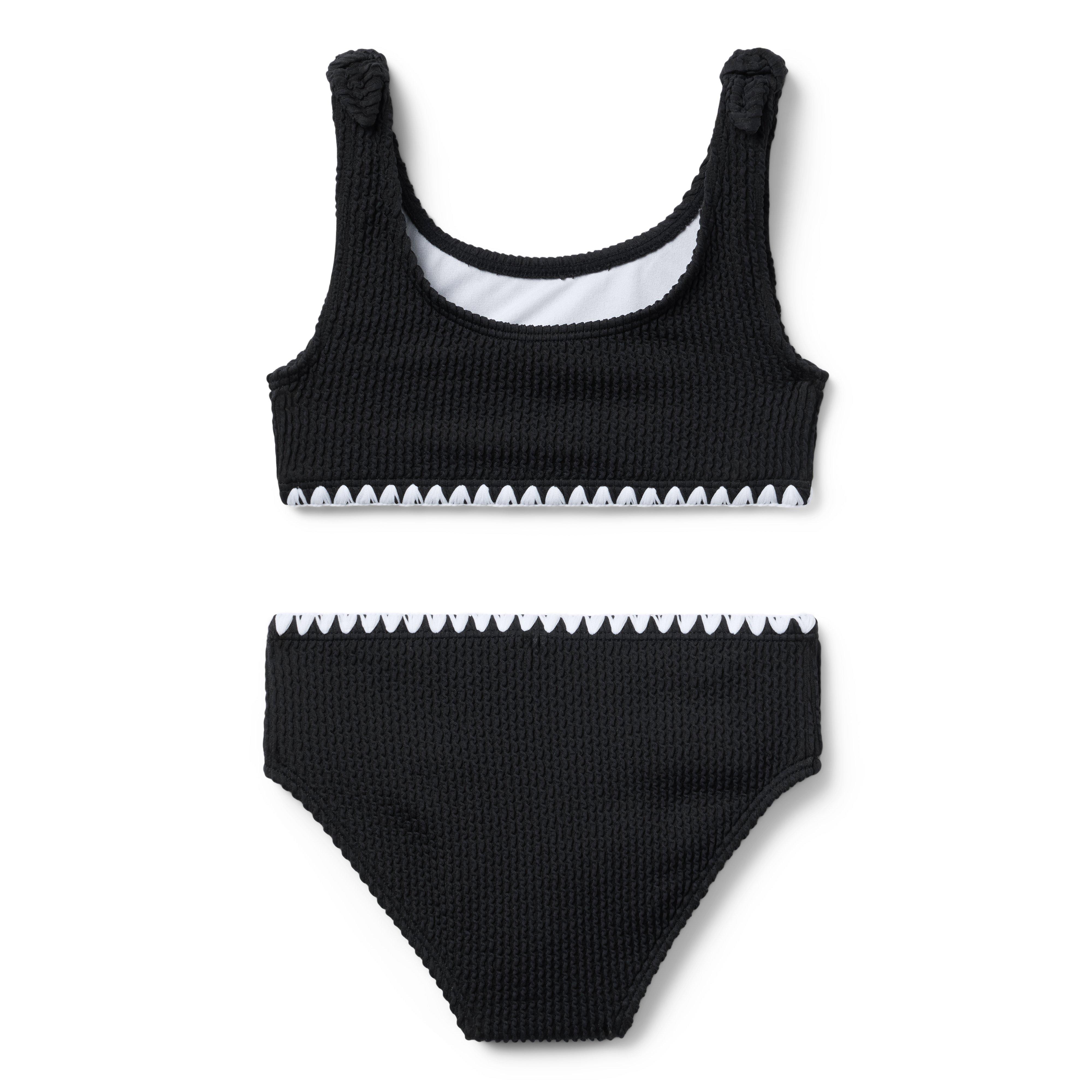 Recycled Textured 2-Piece Swimsuit image number 1