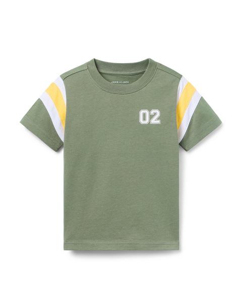 Colorblock Sleeve Tee