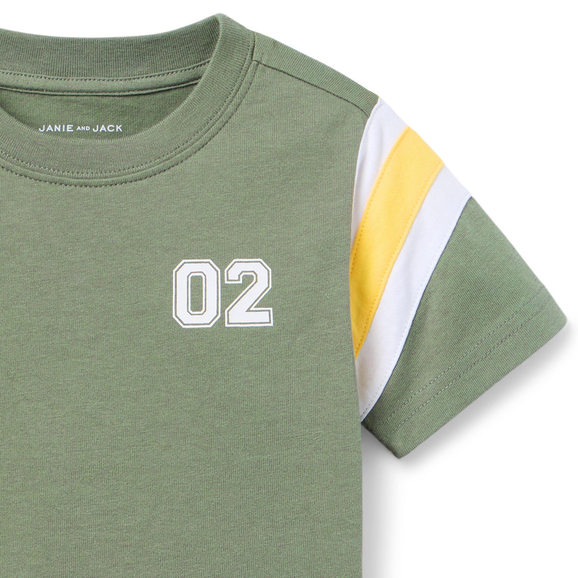 Colorblock Sleeve Tee image number 1