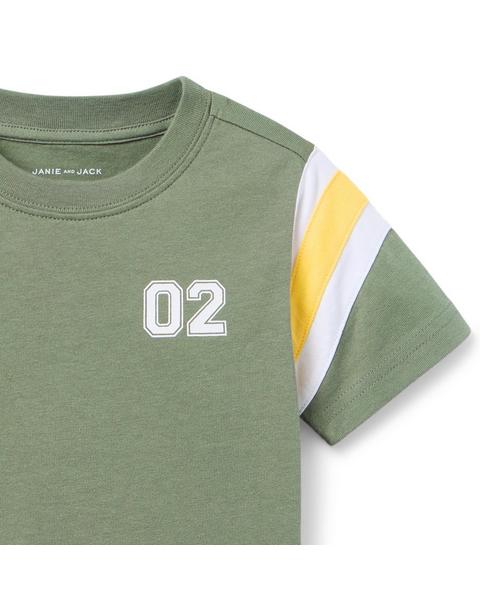 Colorblock Sleeve Tee