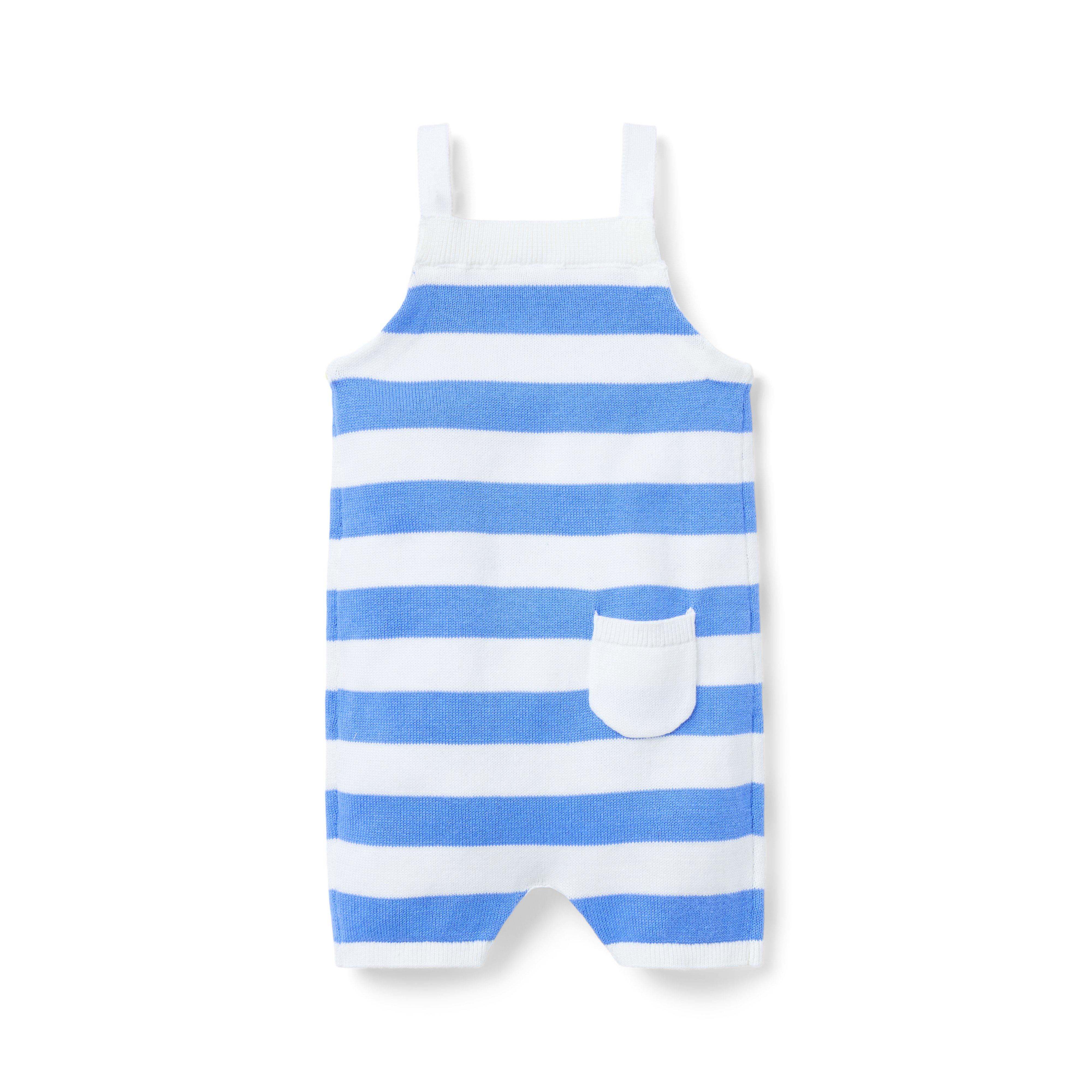 Baby Striped Lobster Romper image number 1