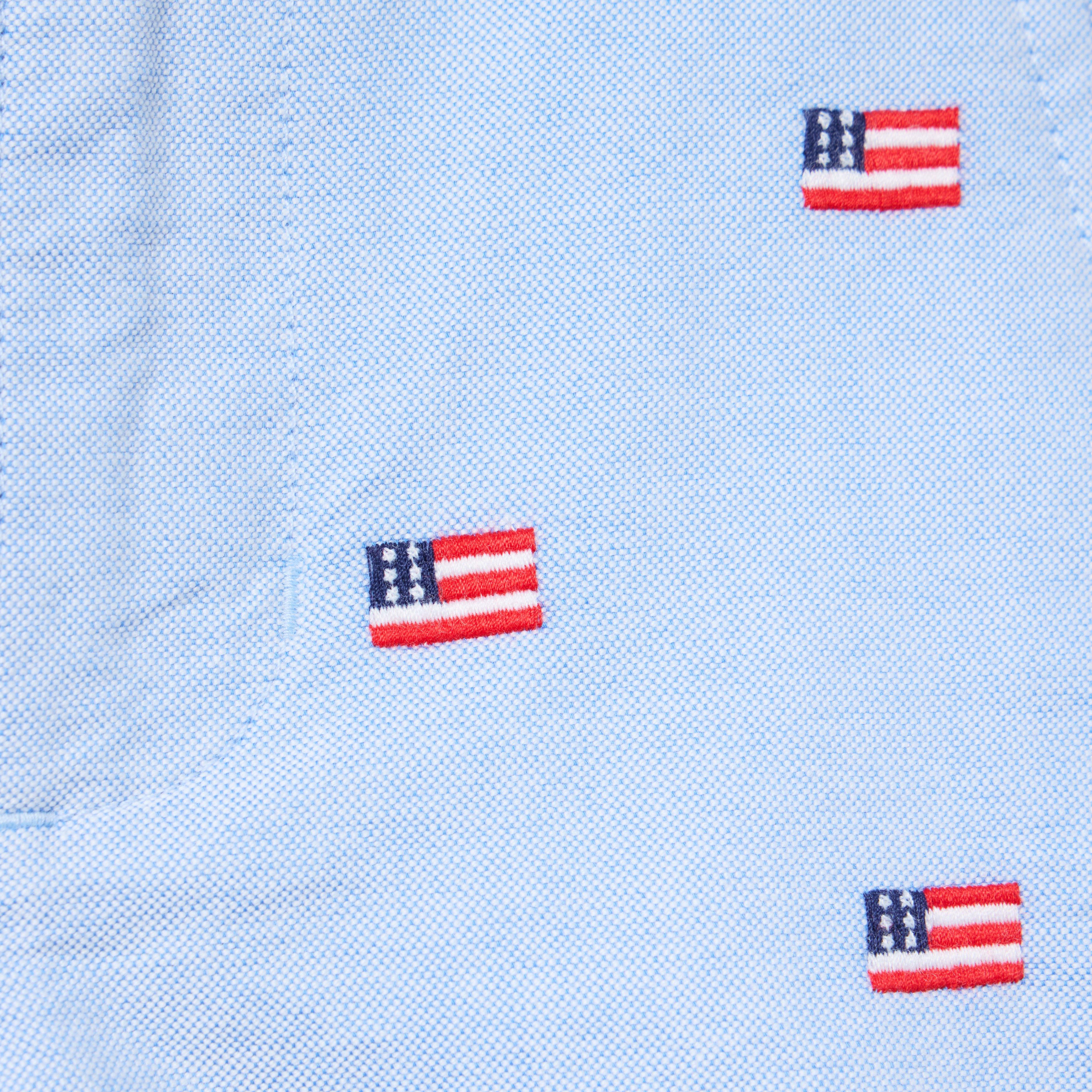 Embroidered Flag Oxford Short image number 2