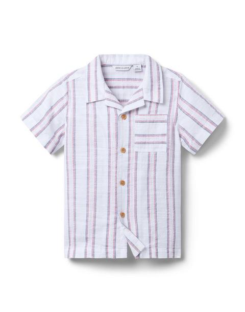 Striped Jacquard Shirt