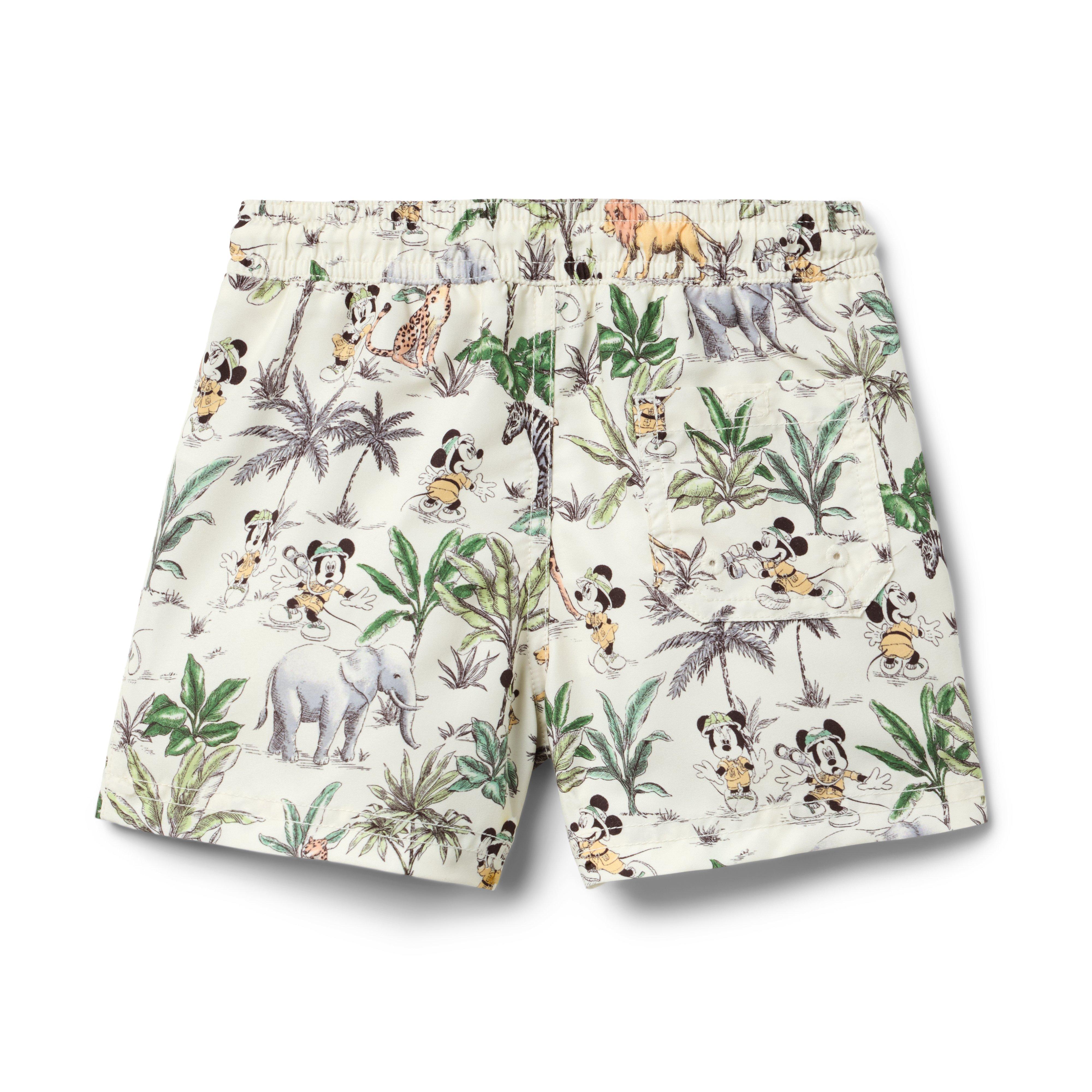 Disney Mickey Mouse Recycled Safari Swim Trunk image number 1
