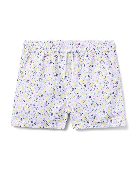 Recycled Ditsy Floral Swim Trunk