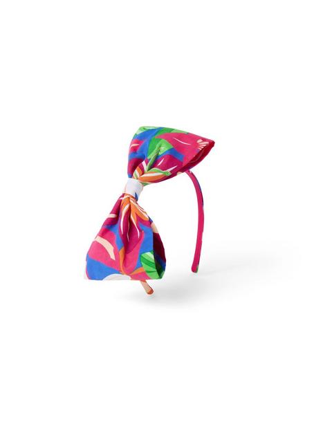 Tropical Floral Bow Headband