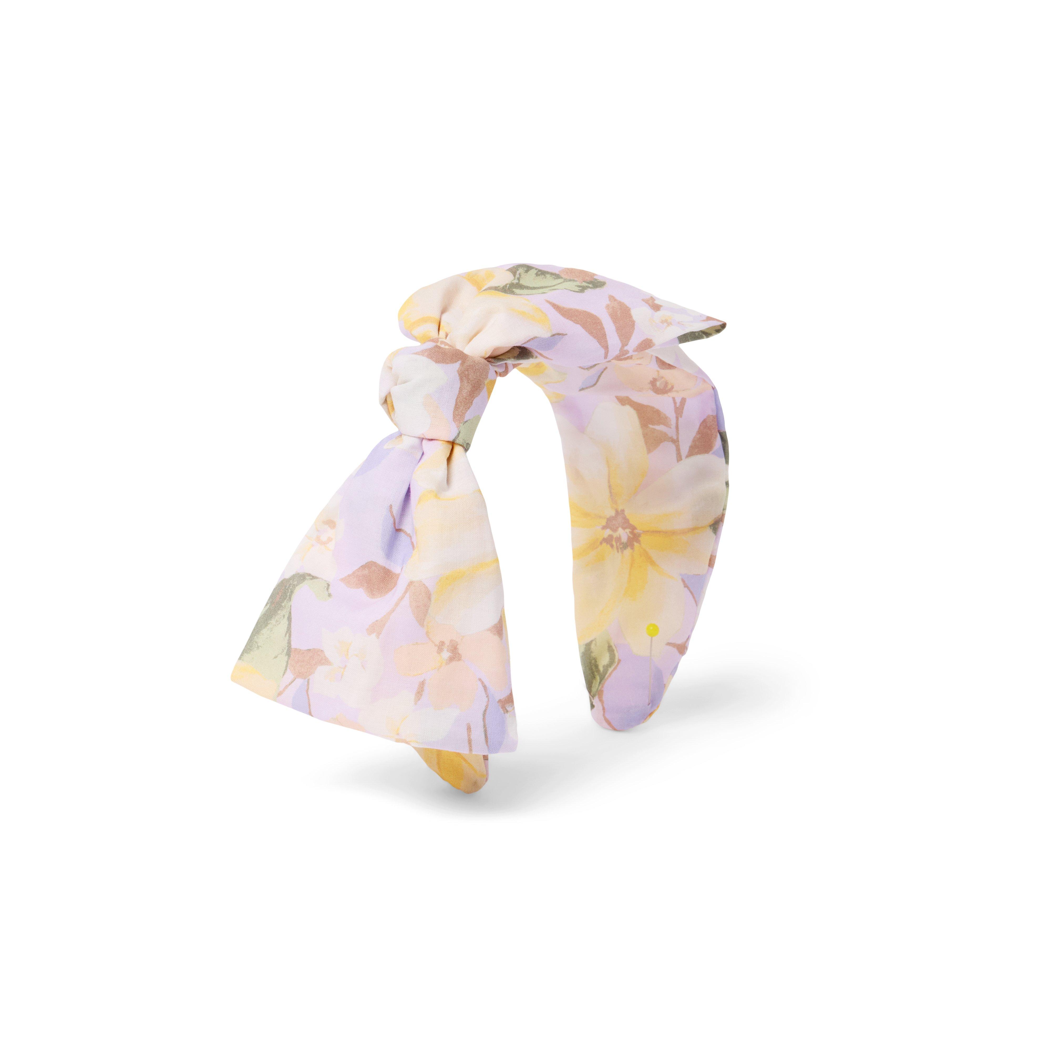 Floral Bow Headband