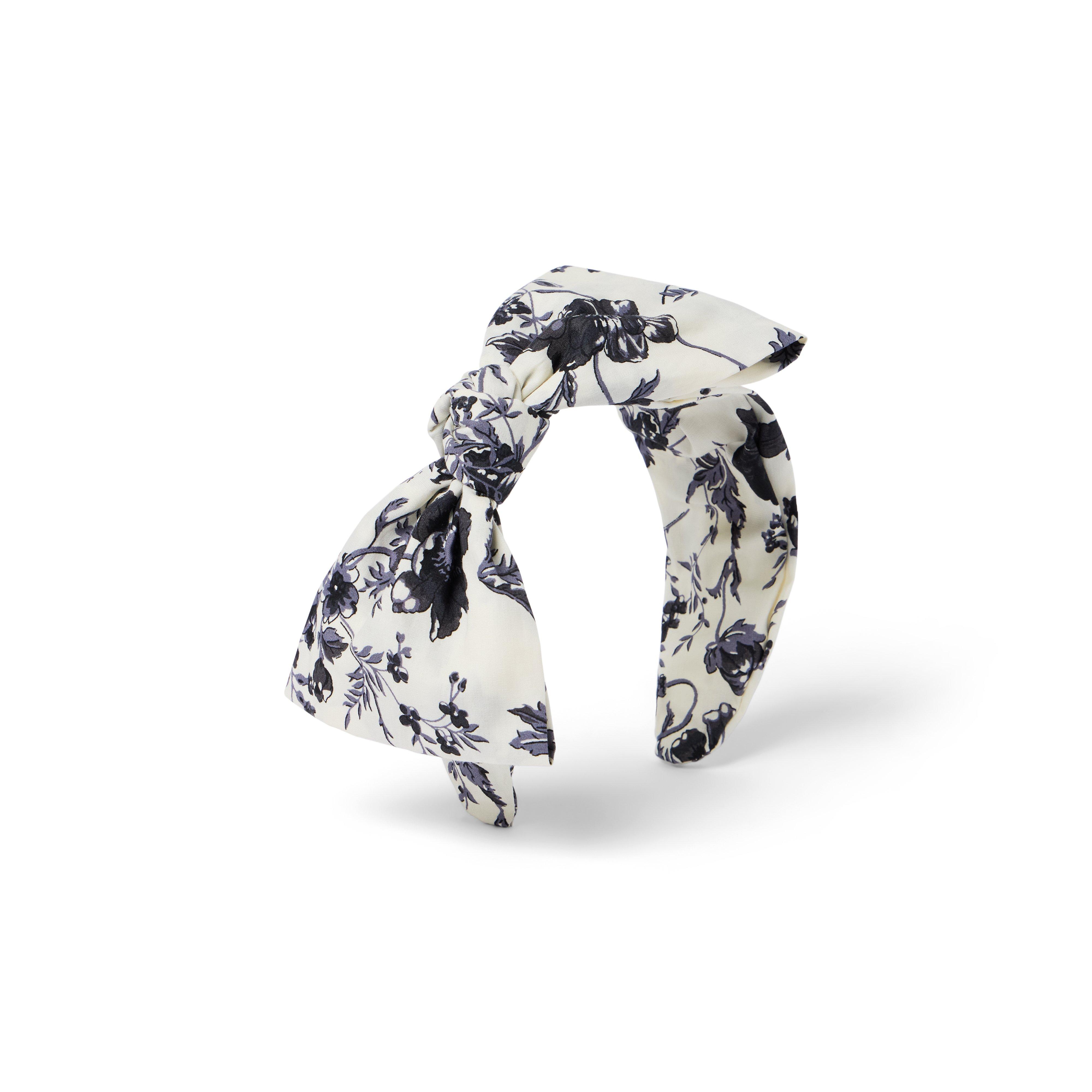 Floral Bow Headband