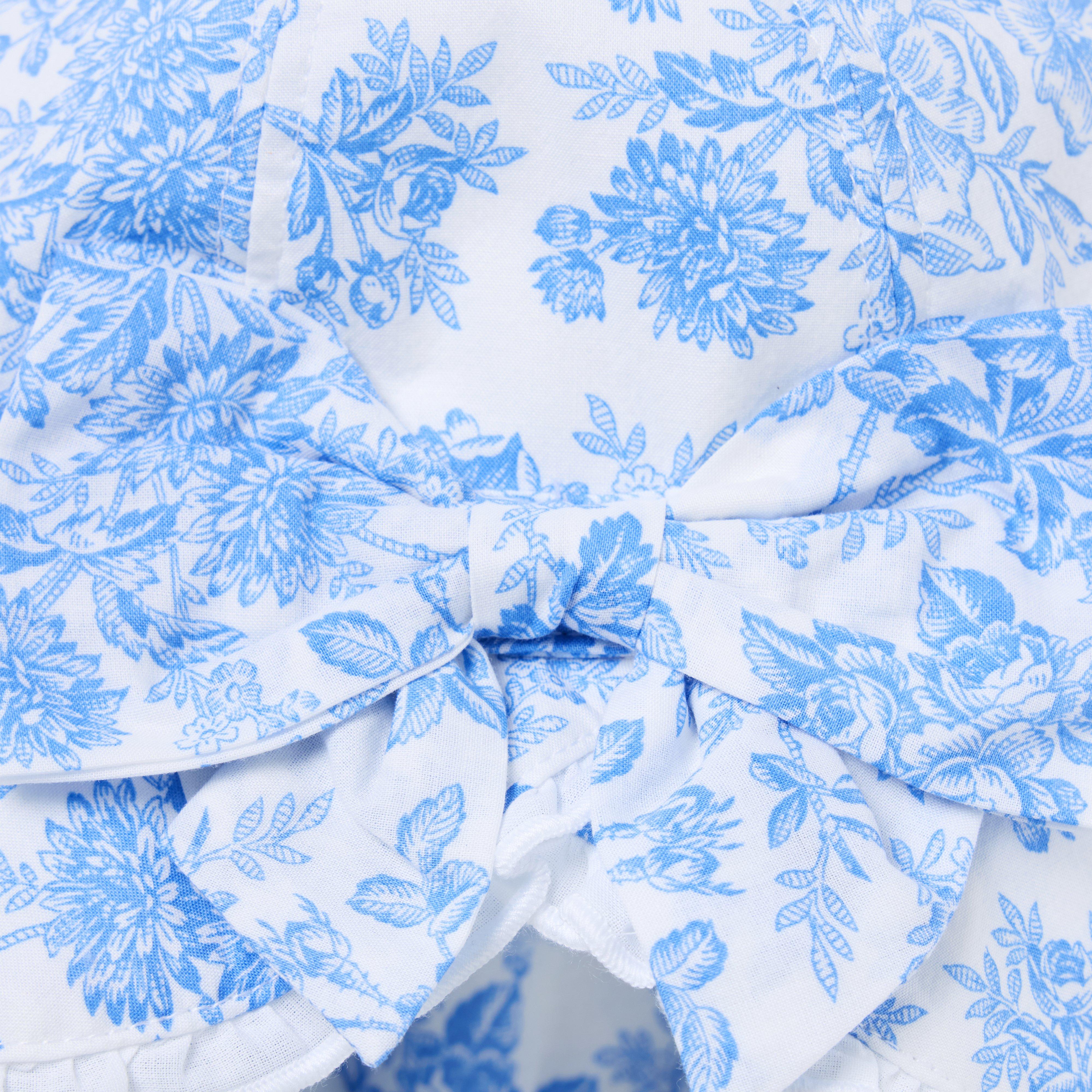 Baby Floral Ruffle Sun Hat image number 1