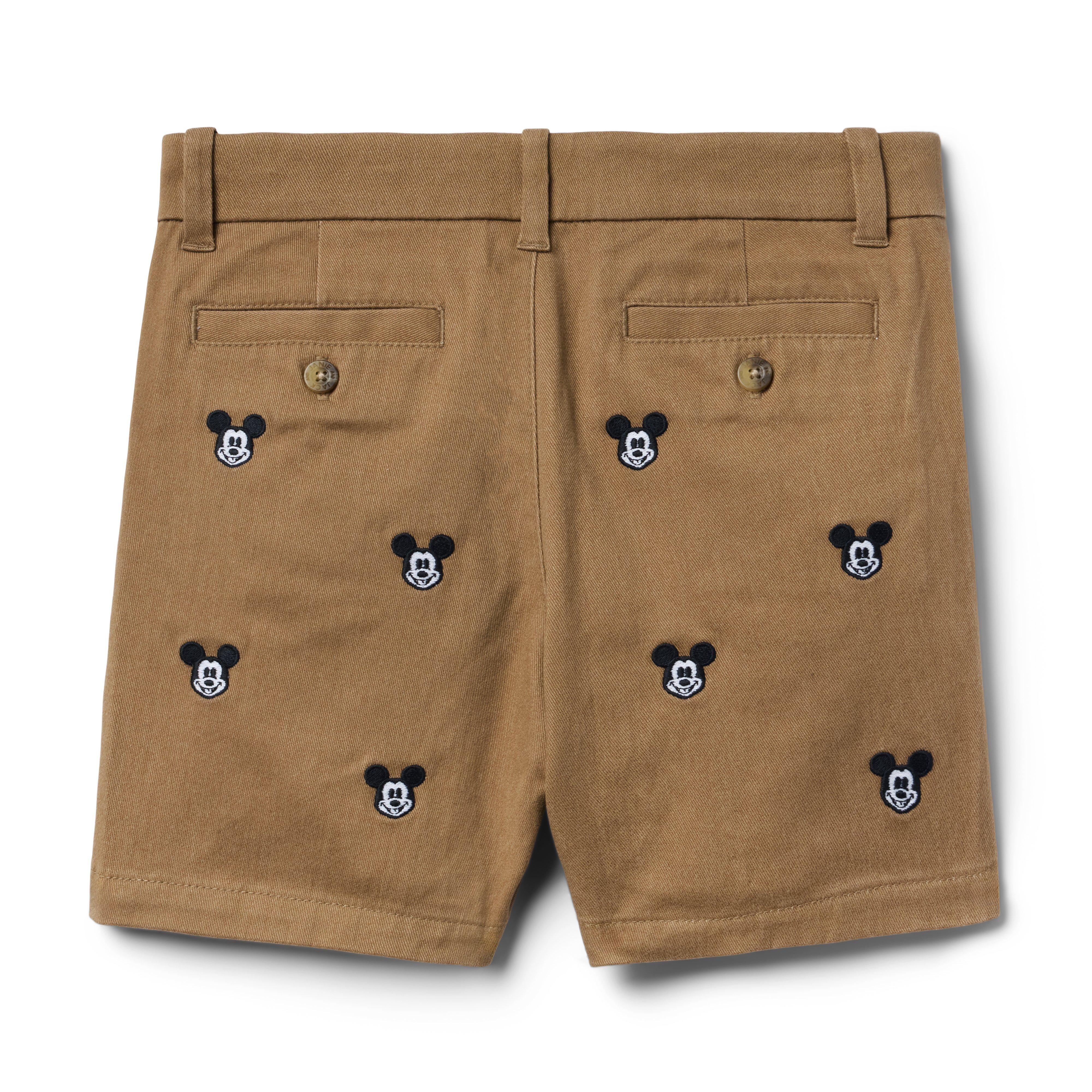 Disney Mickey Mouse Embroidered Twill Short image number 1