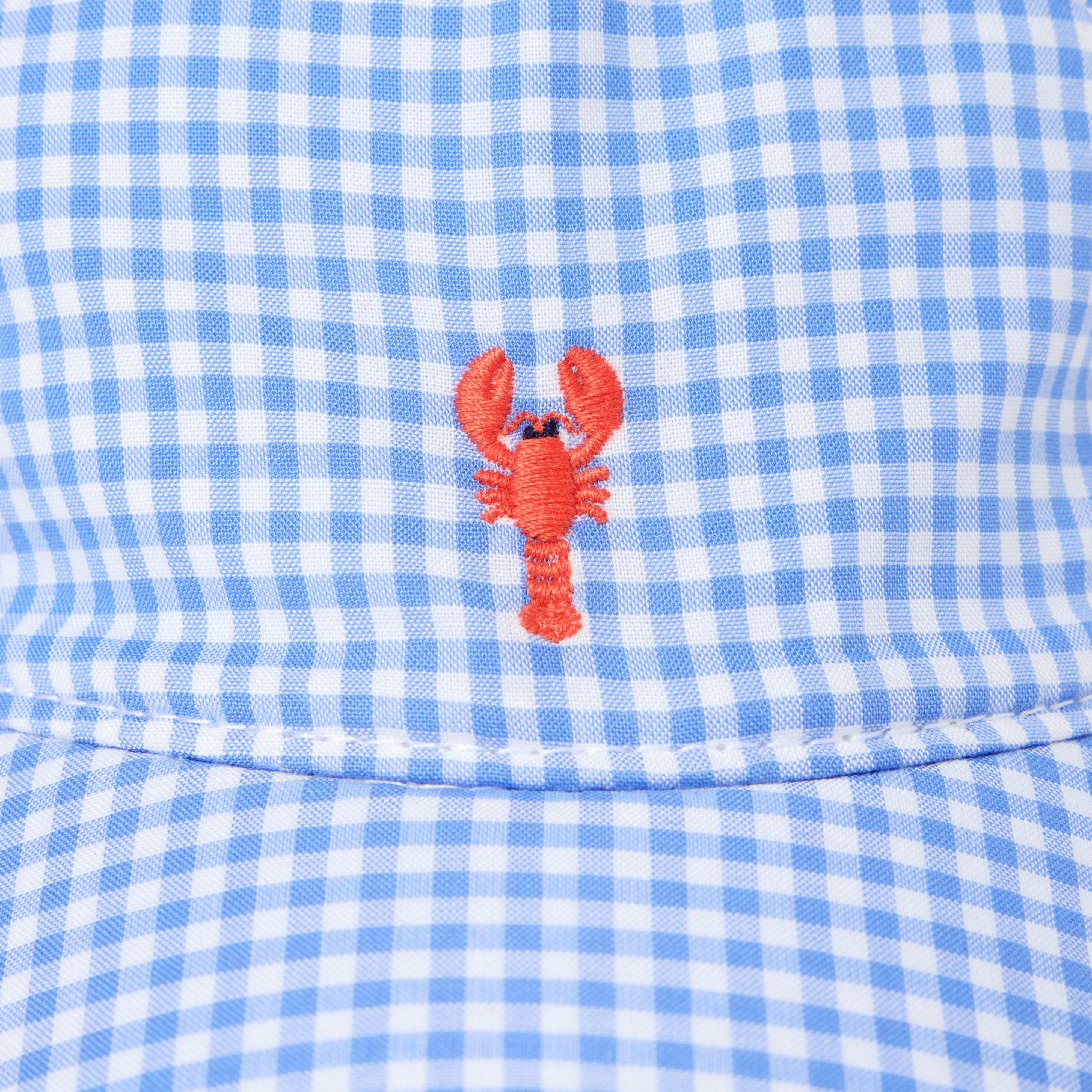 Baby Lobster Gingham Cap image number 1