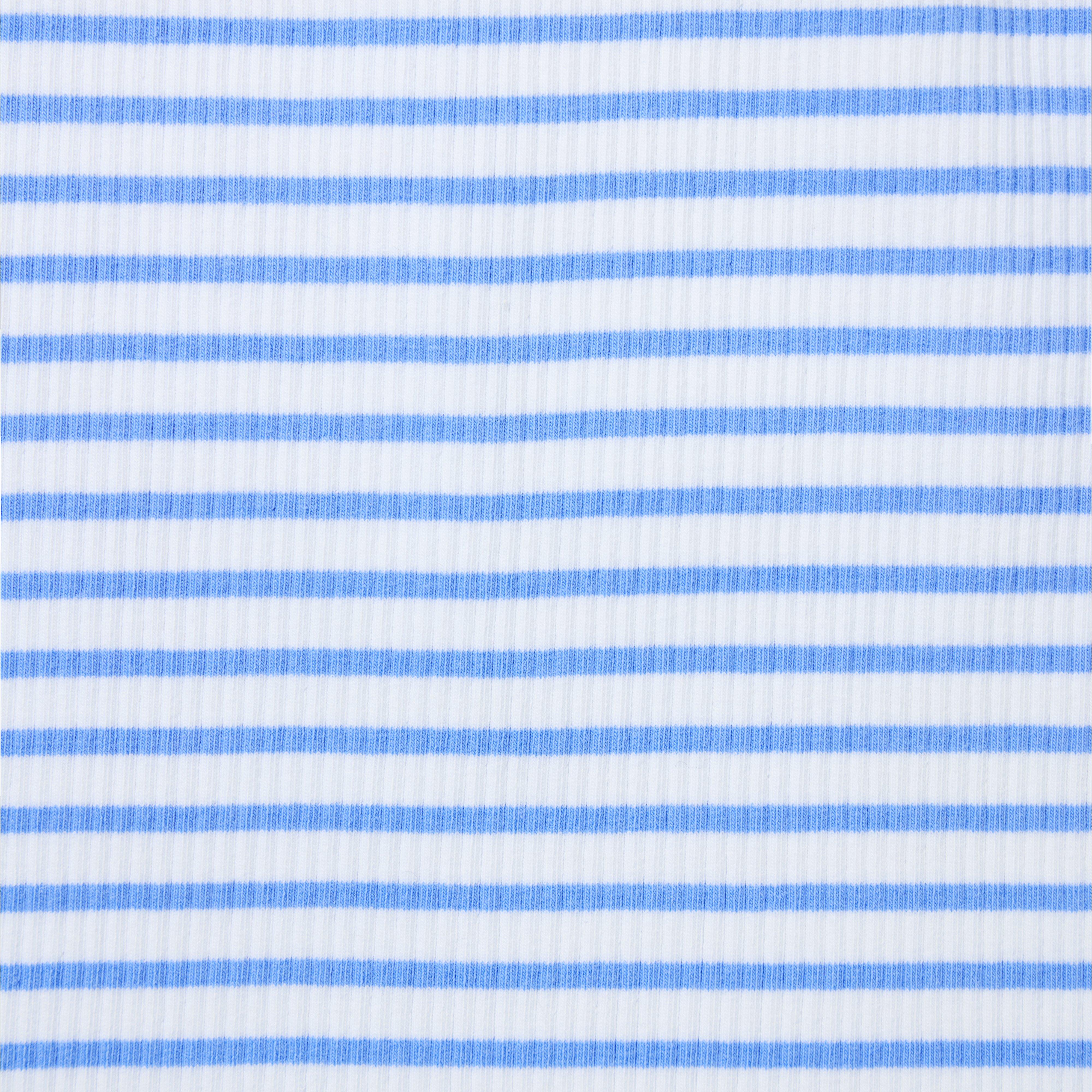 Striped Ruffle Sleeve Top image number 2