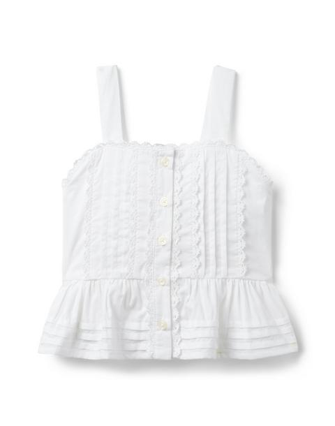 The Pintuck Peplum Top