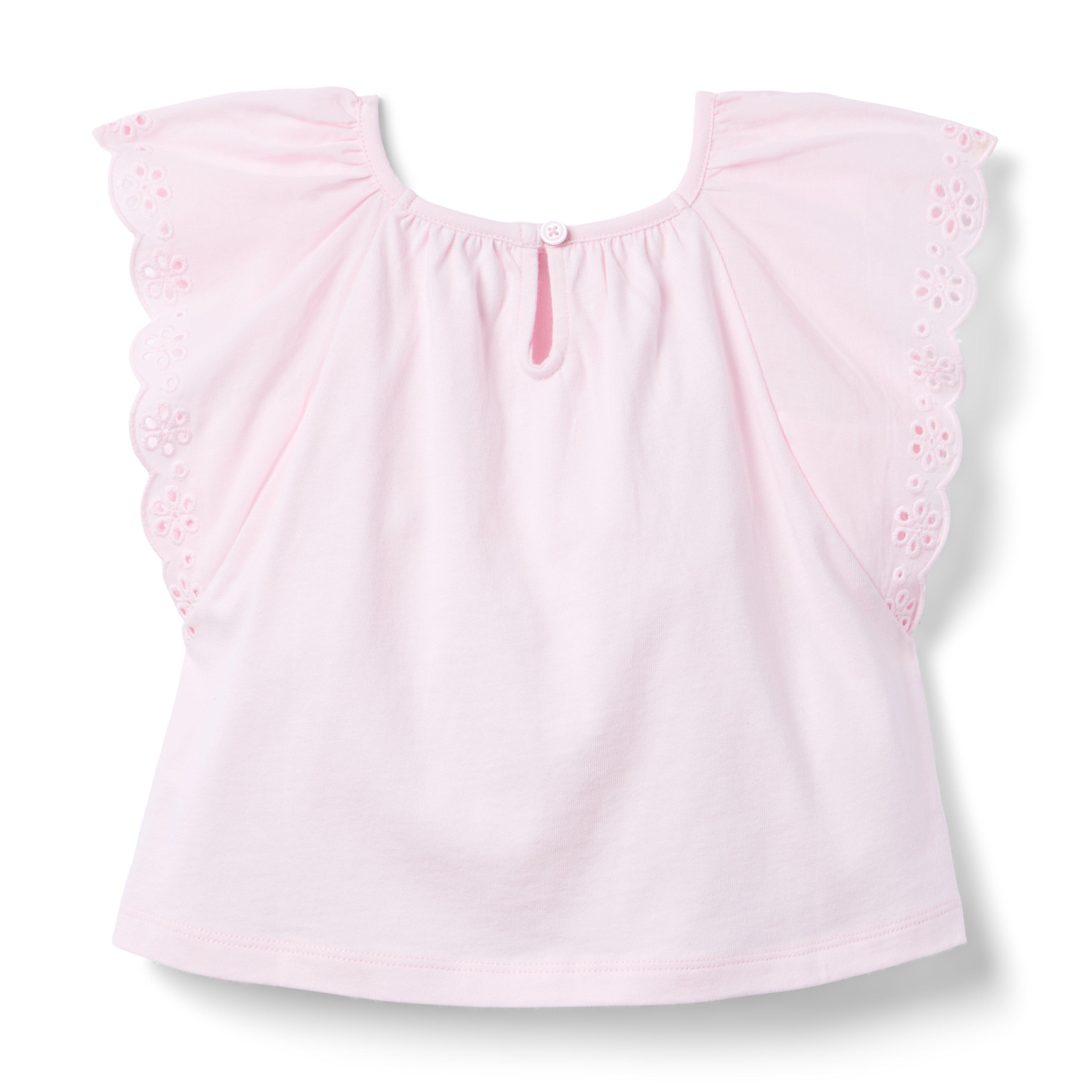 Eyelet Trim Top image number 1