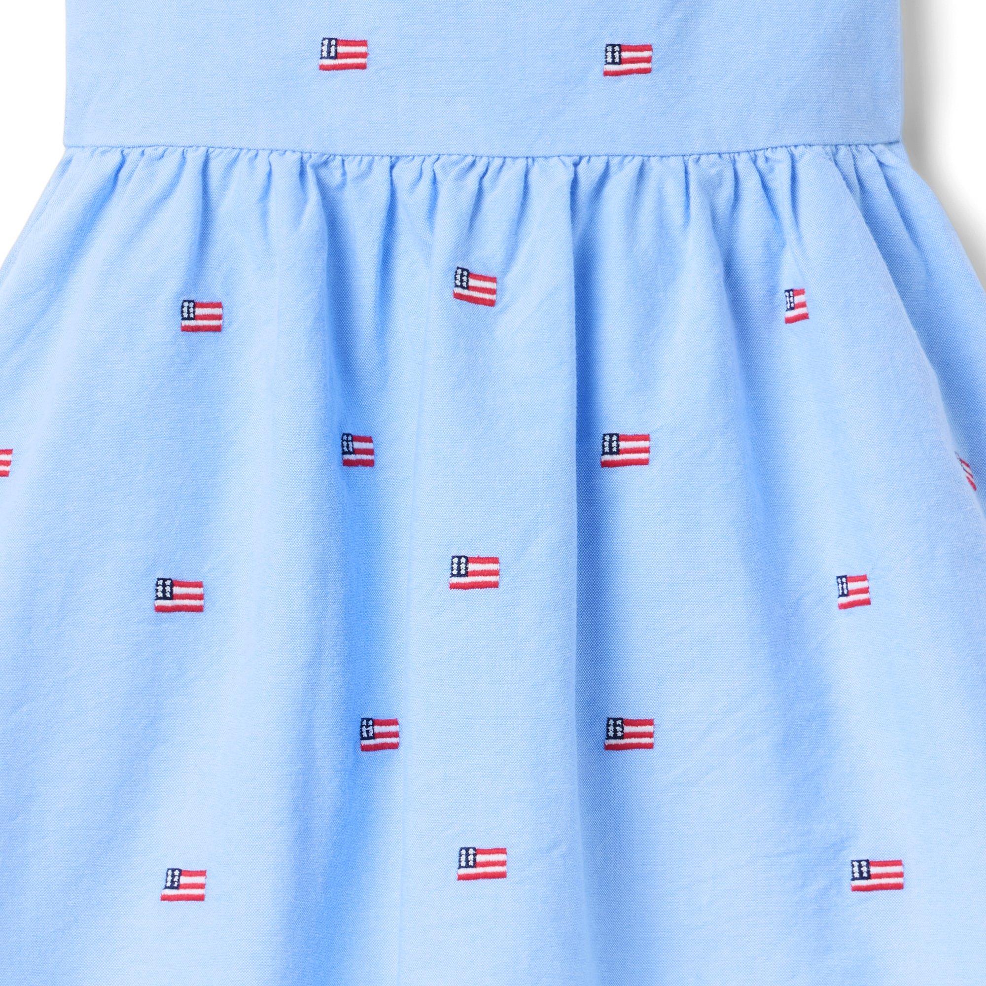 Embroidered Flag Dress image number 2