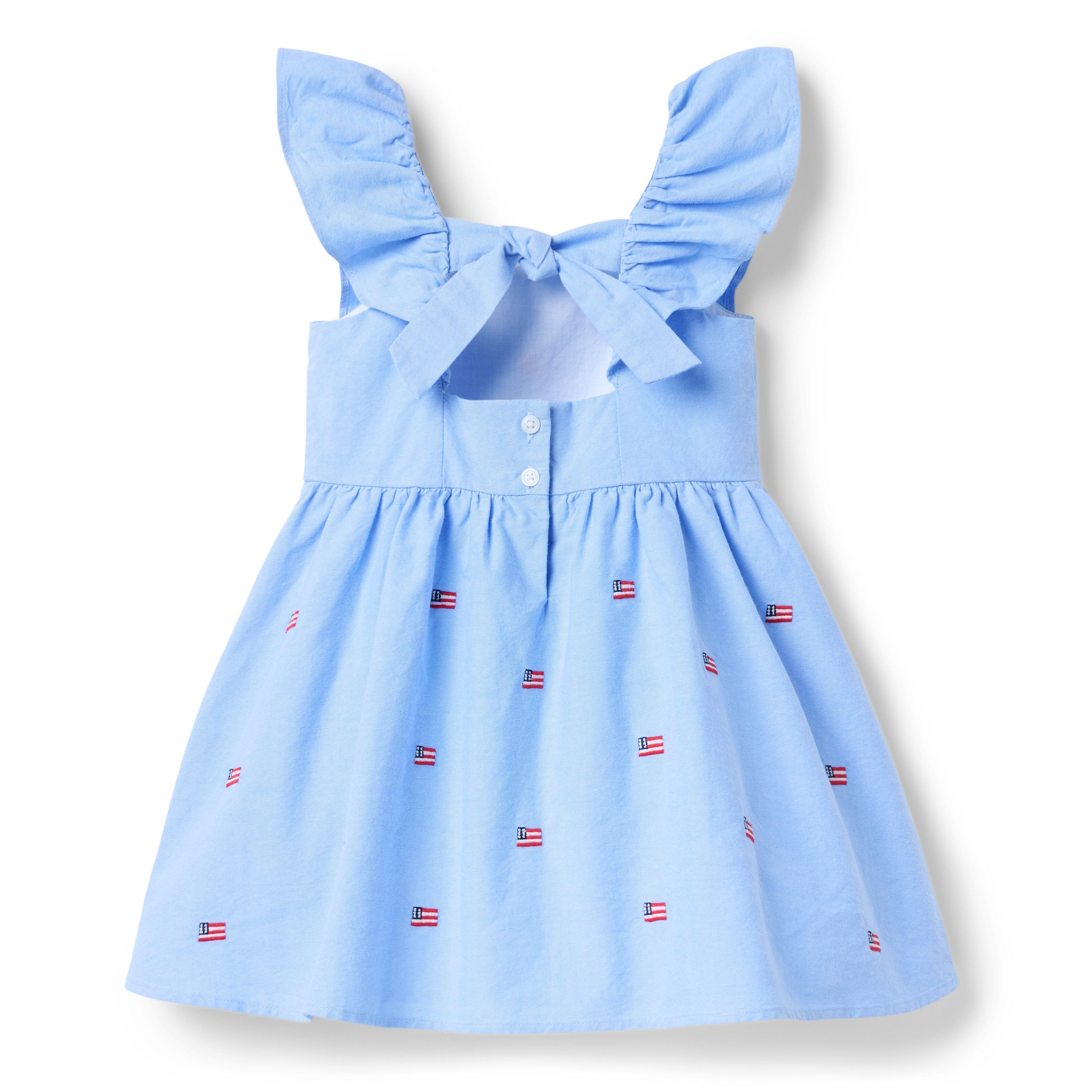 Embroidered Flag Dress image number 1