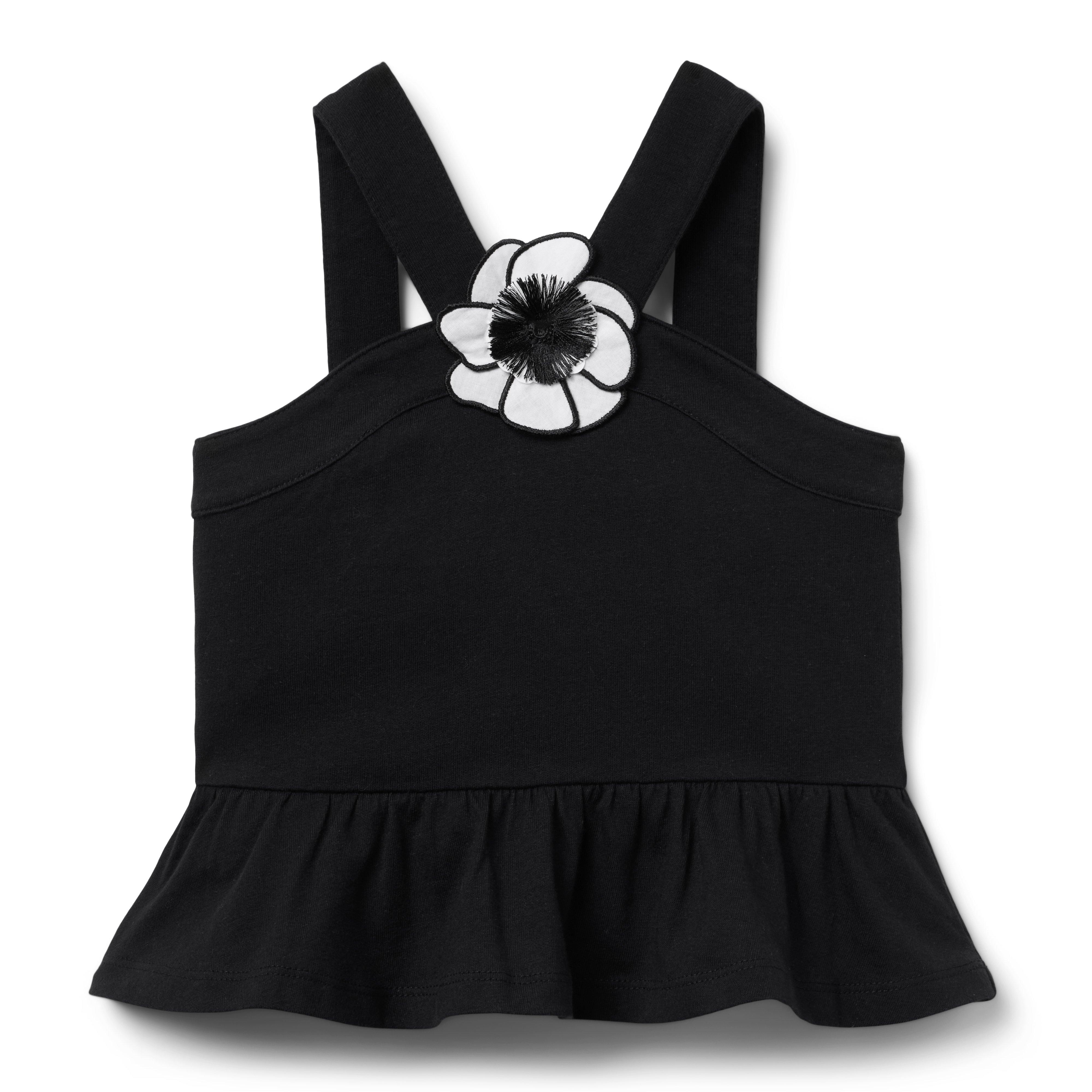 Flower Peplum Top