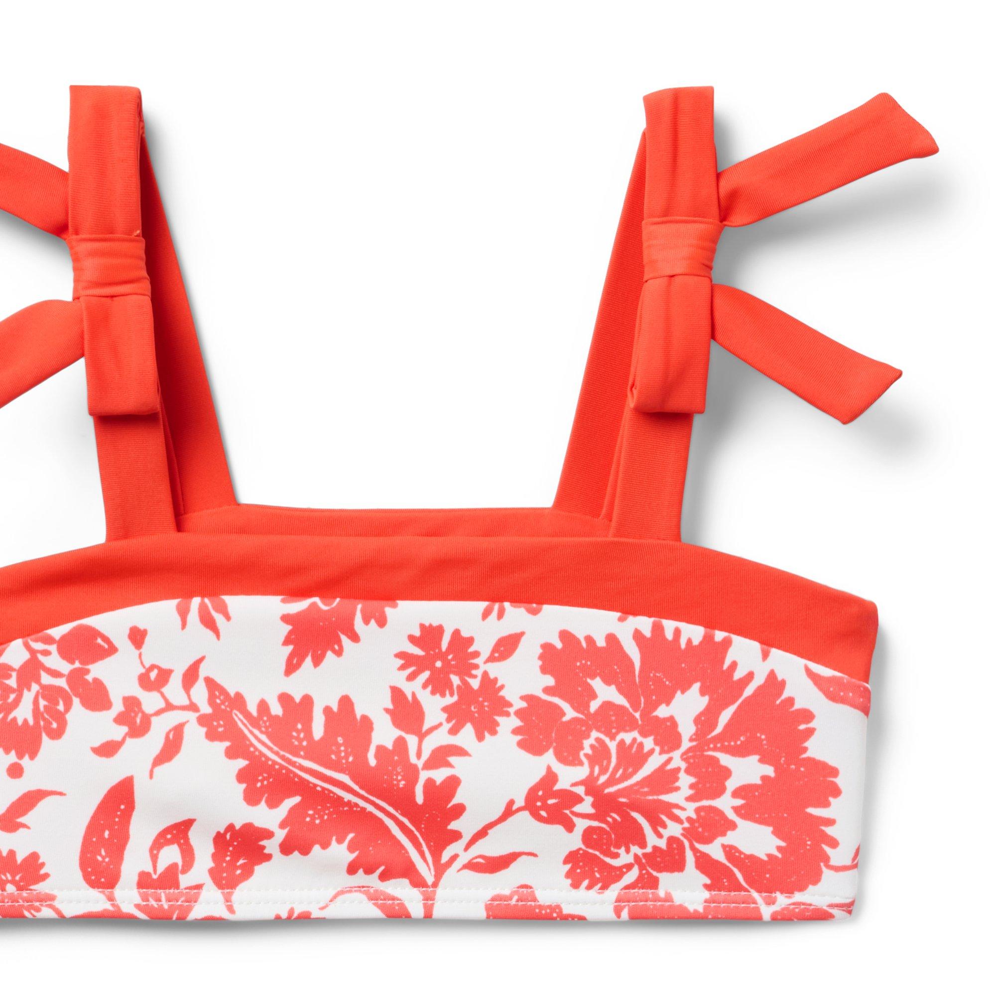 Recycled Floral Bow 2-Piece Swimsuit image number 2
