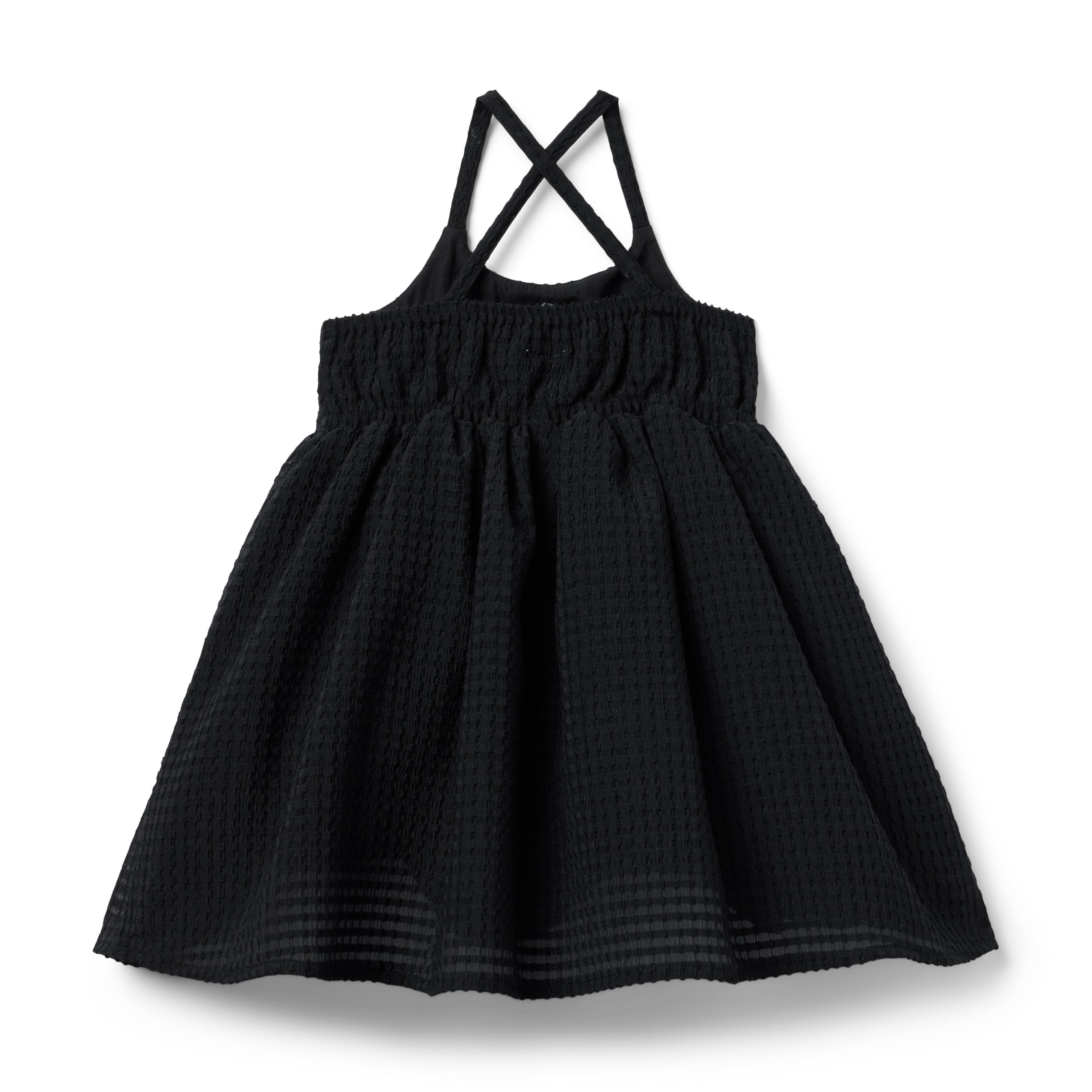 Seersucker Crossback Dress image number 1