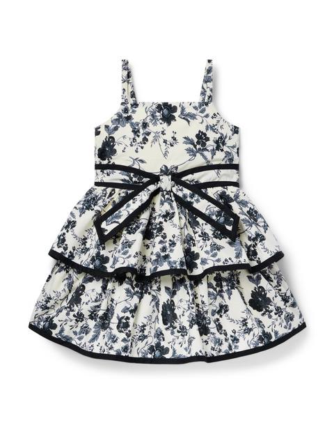 The Noir Floral Dress