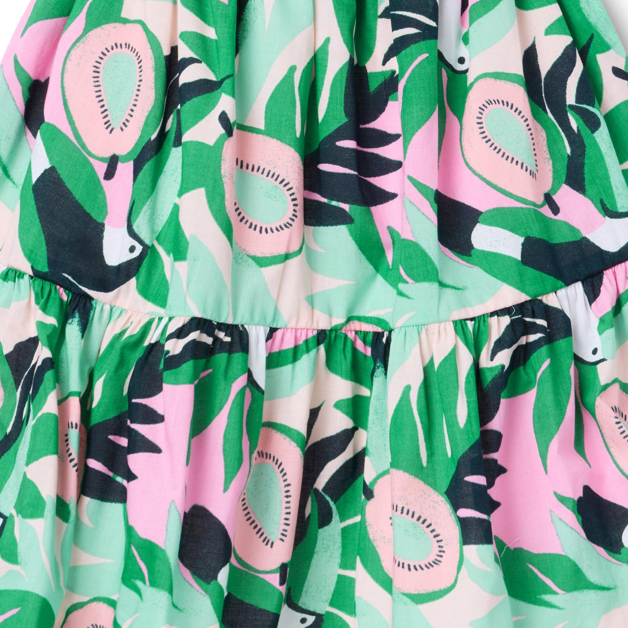 Toucan Ruffle Dress image number 2