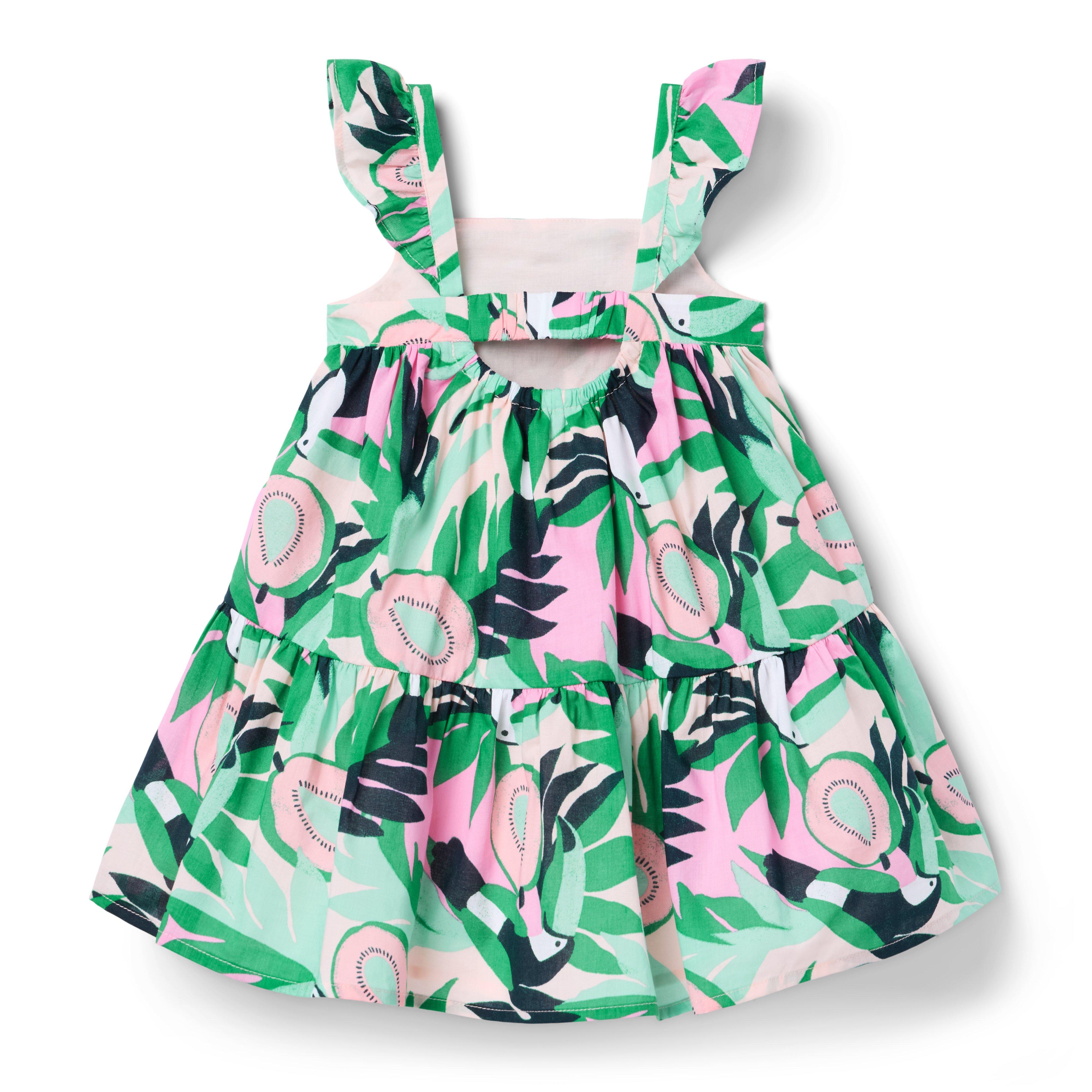 Toucan Ruffle Dress image number 1