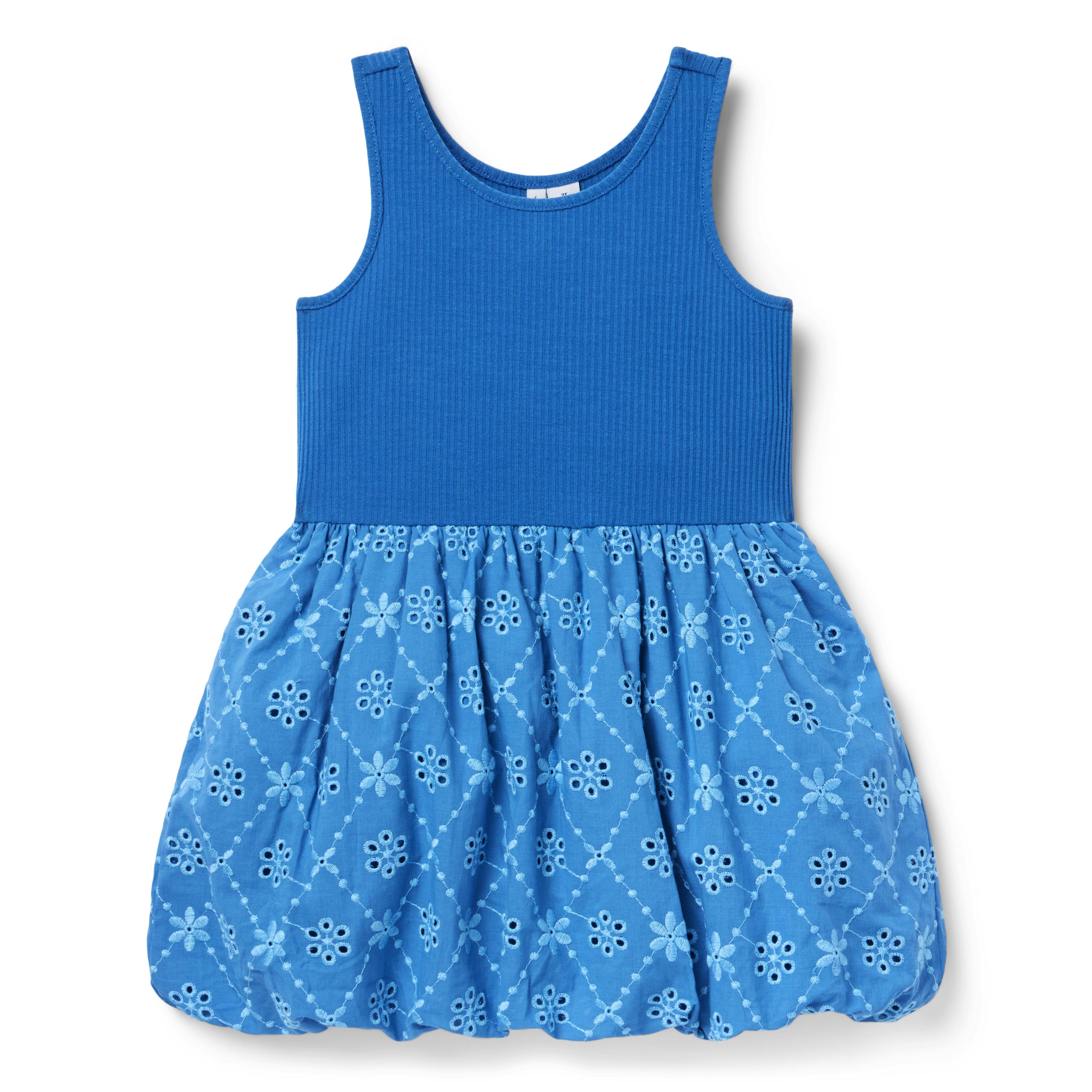 Eyelet Bubble Hem Dress