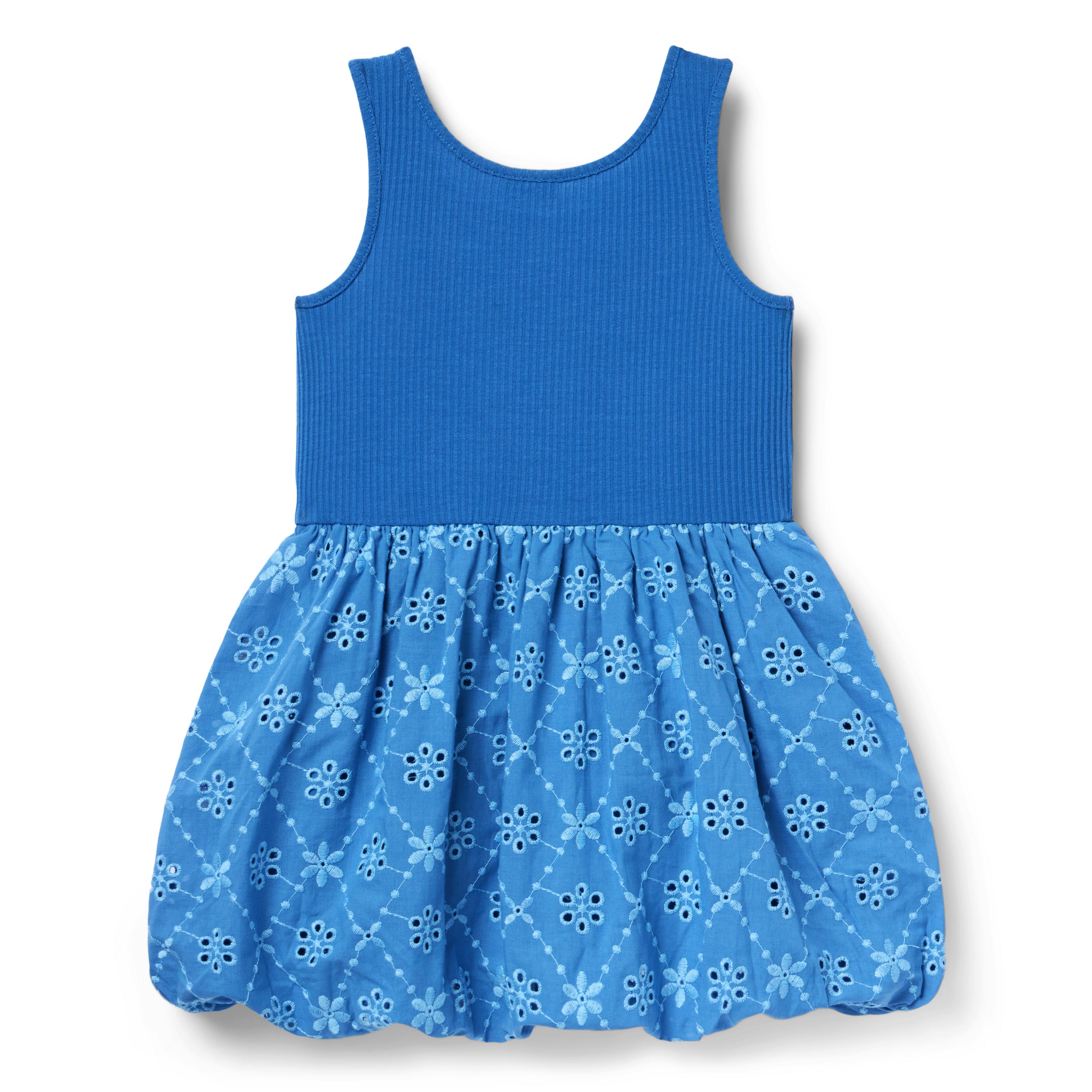 Eyelet Bubble Hem Dress image number 1