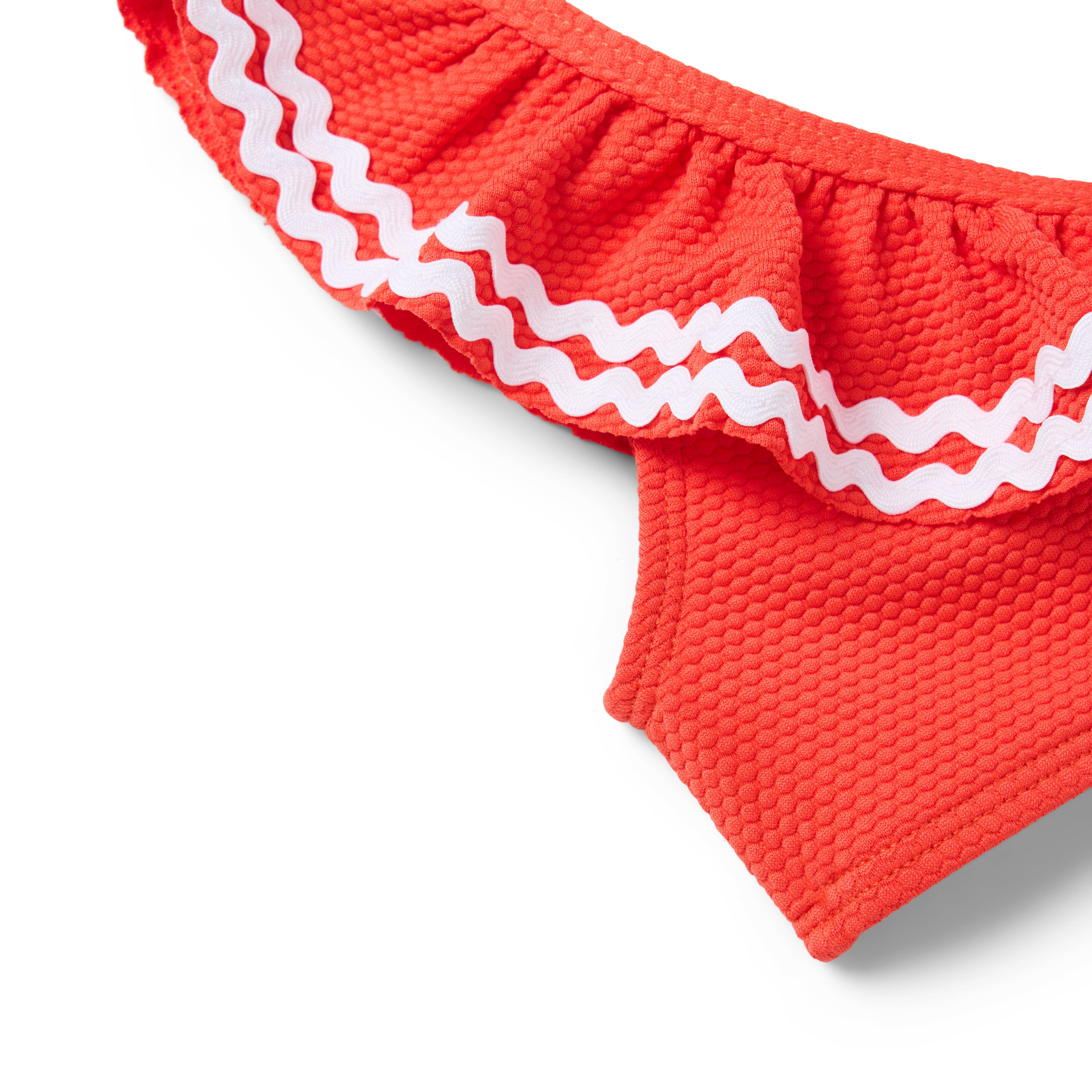 Recycled Ric Rac Ruffle 2-Piece Swimsuit image number 2