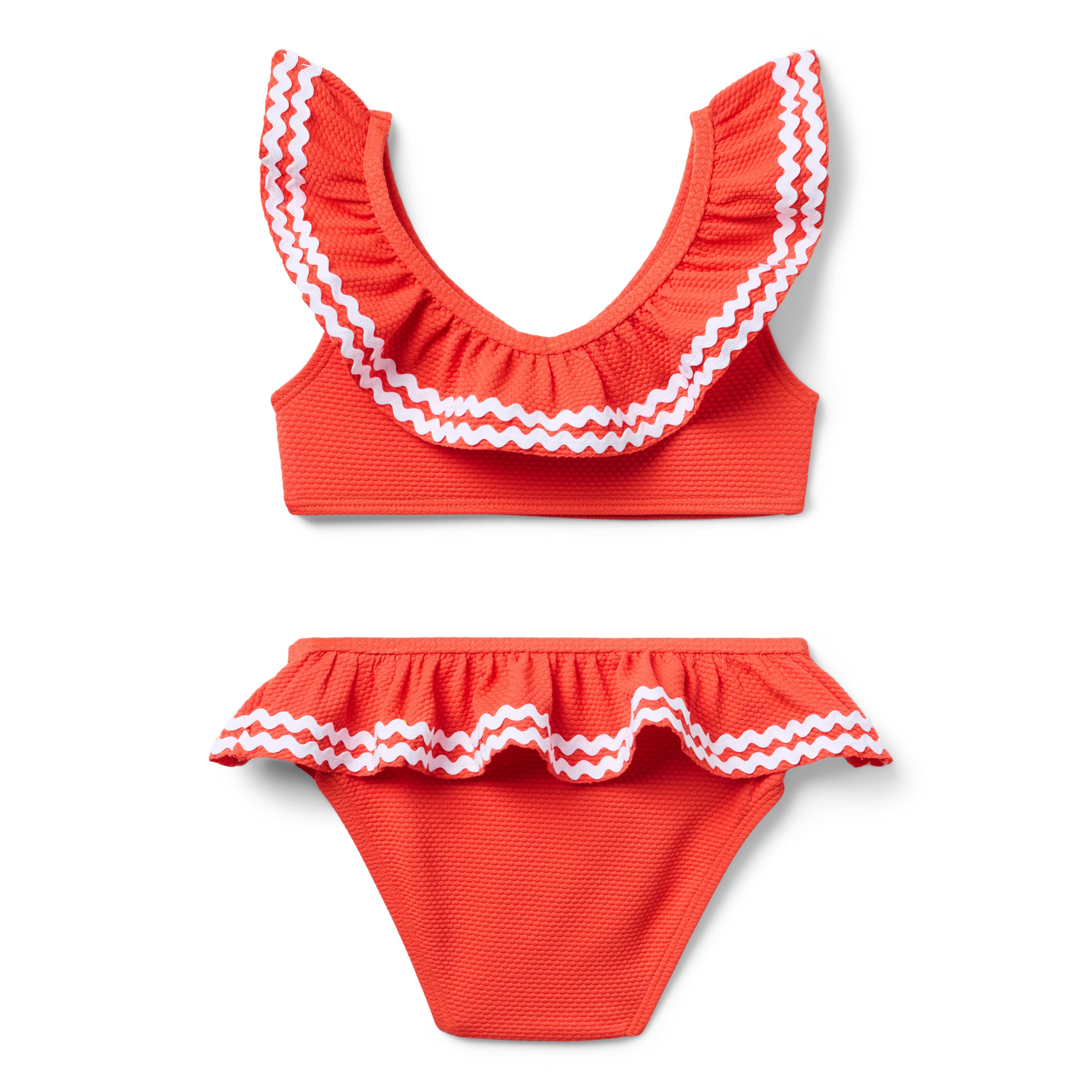 Recycled Ric Rac Ruffle 2-Piece Swimsuit image number 1