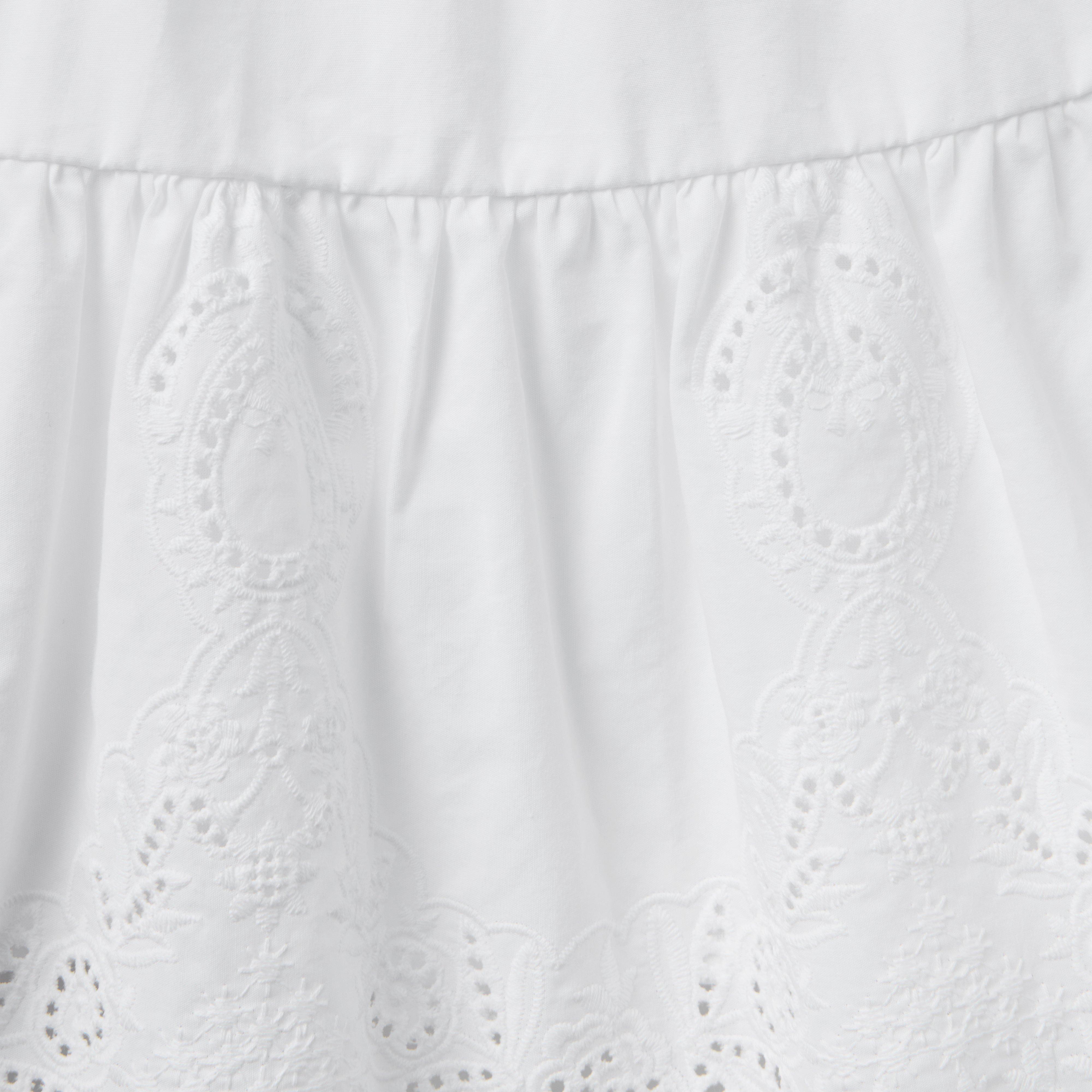 The Embroidered Floral Hem Dress image number 2