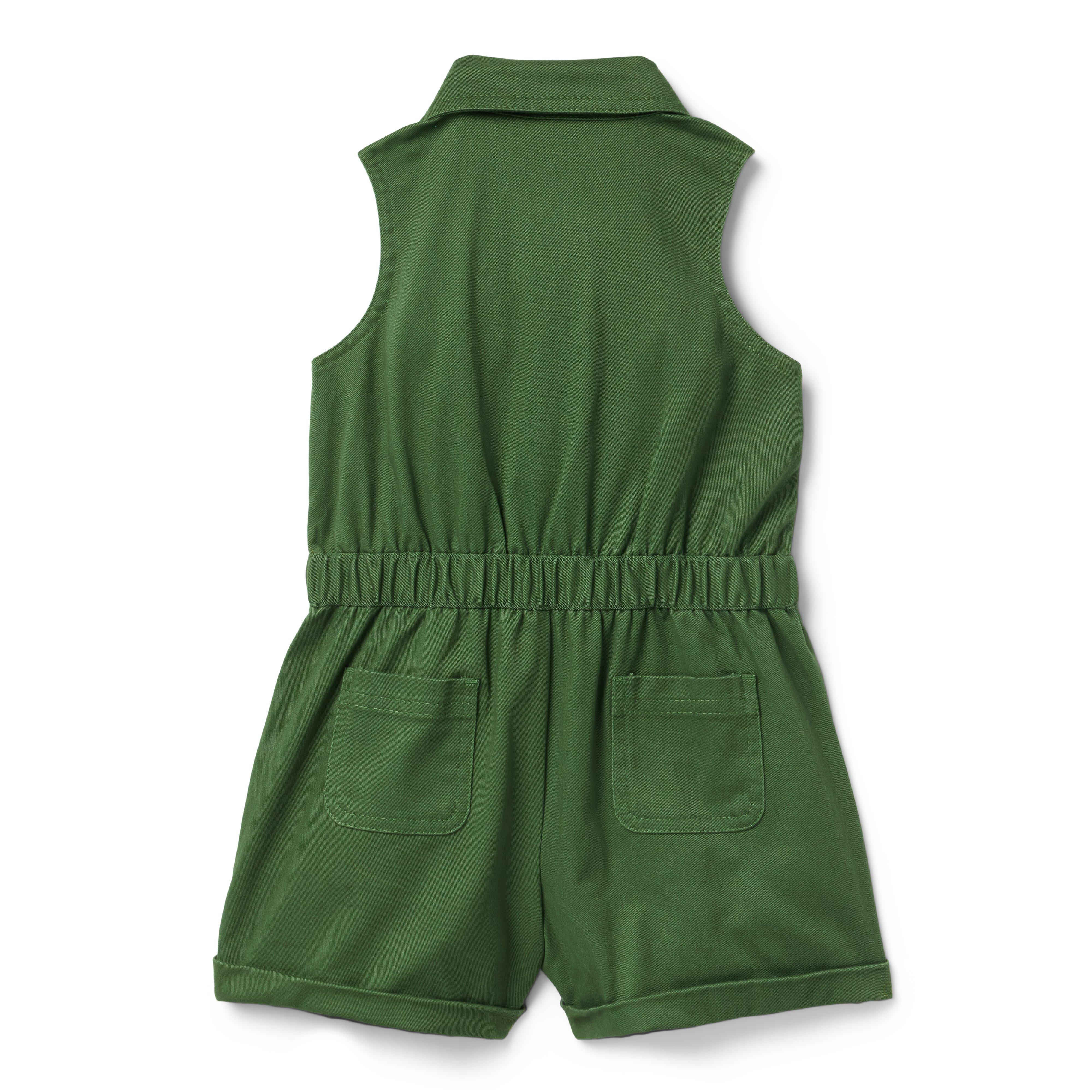 Disney Minnie Mouse Twill Romper image number 1