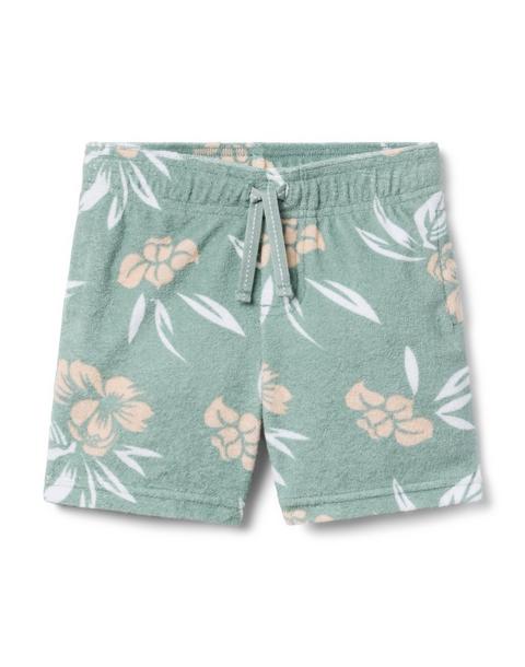 Tropical Floral Terry Short