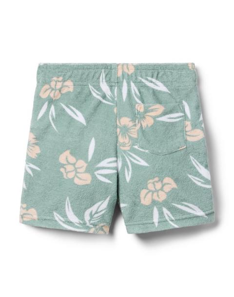 Tropical Floral Terry Short