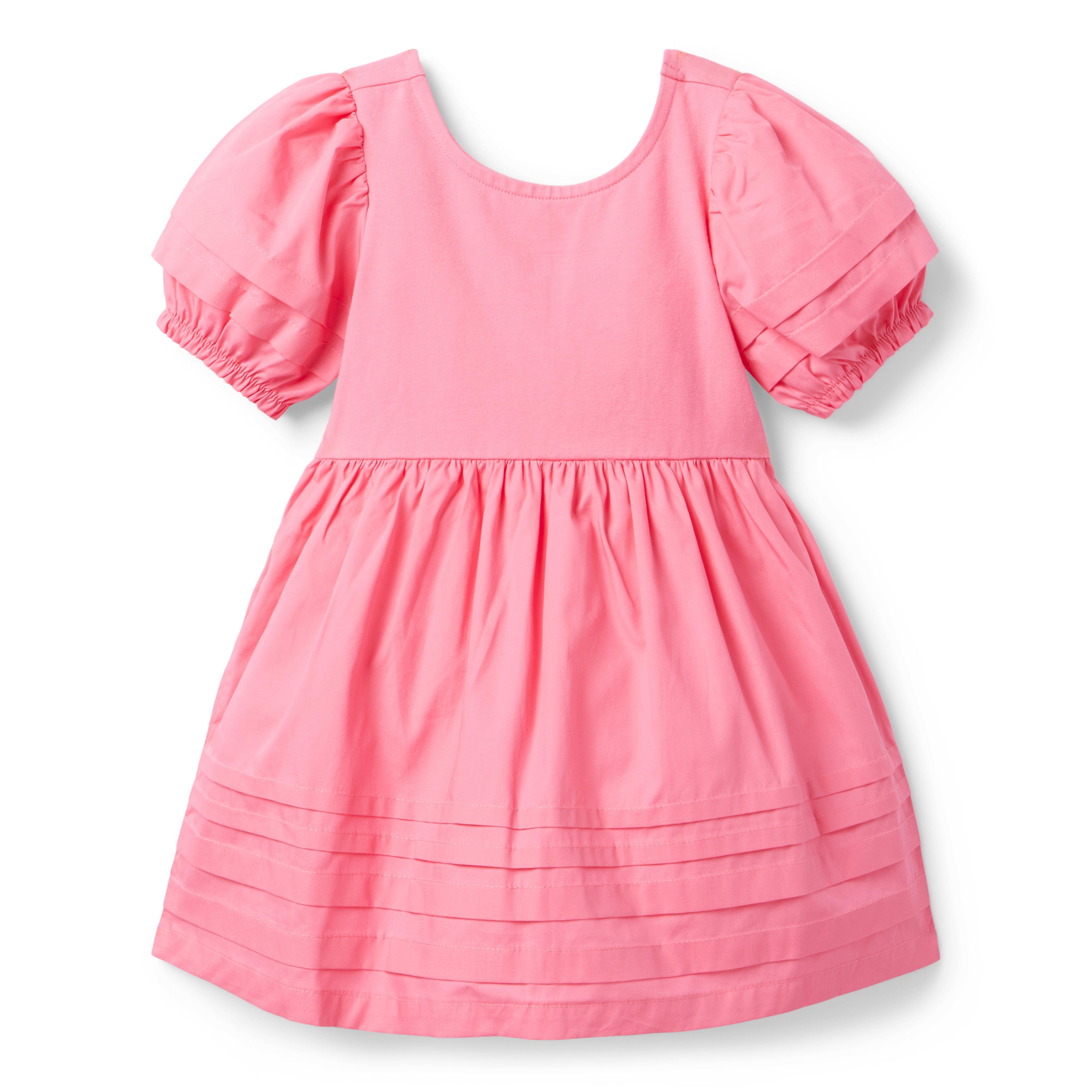 The Pintuck Puff Sleeve Dress