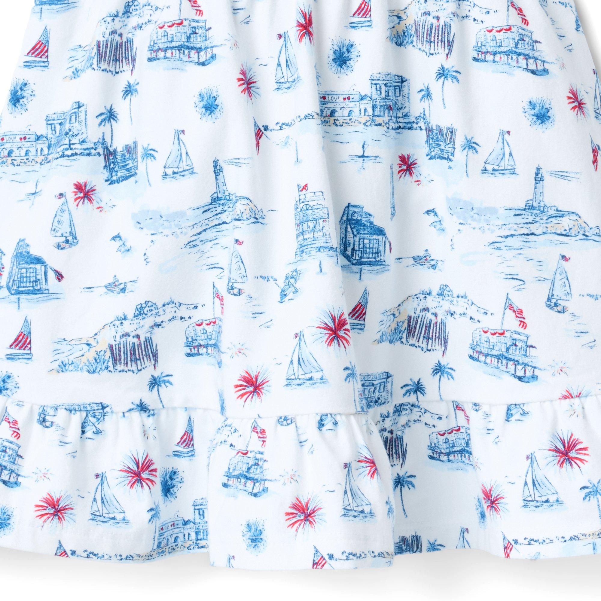 The Americana Toile Dress image number 1