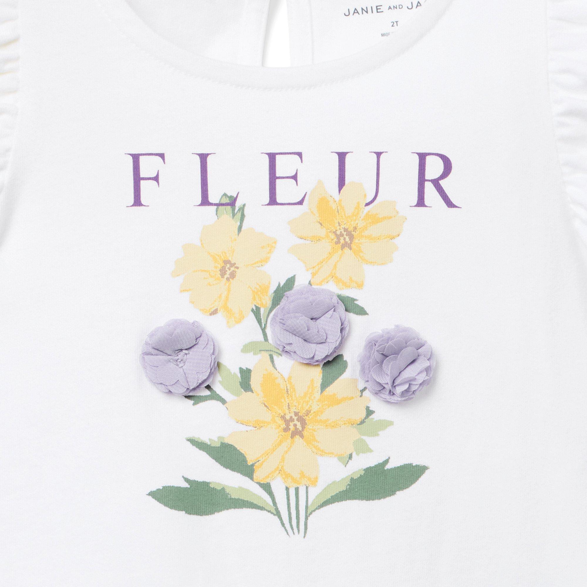Fleur Ruffle Sleeve Tee image number 2