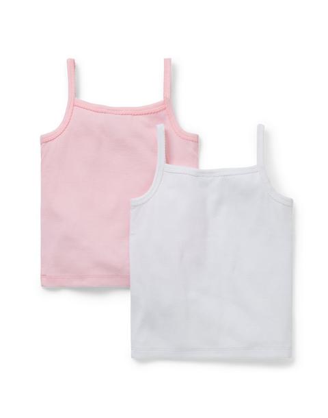 Ribbed Bow Camisole 2-Pack
