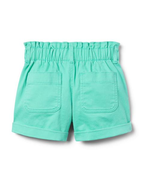 Twill Paperbag Waist Short