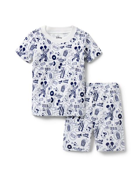 Good Night Short Pajama In Disney Mickey Mouse Sleepover