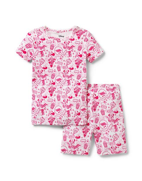Good Night Short Pajama In Disney Minnie Mouse Sleepover