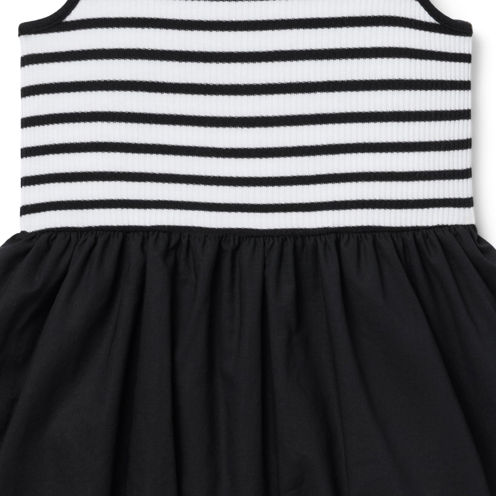 Striped Bubble Hem Dress image number 2