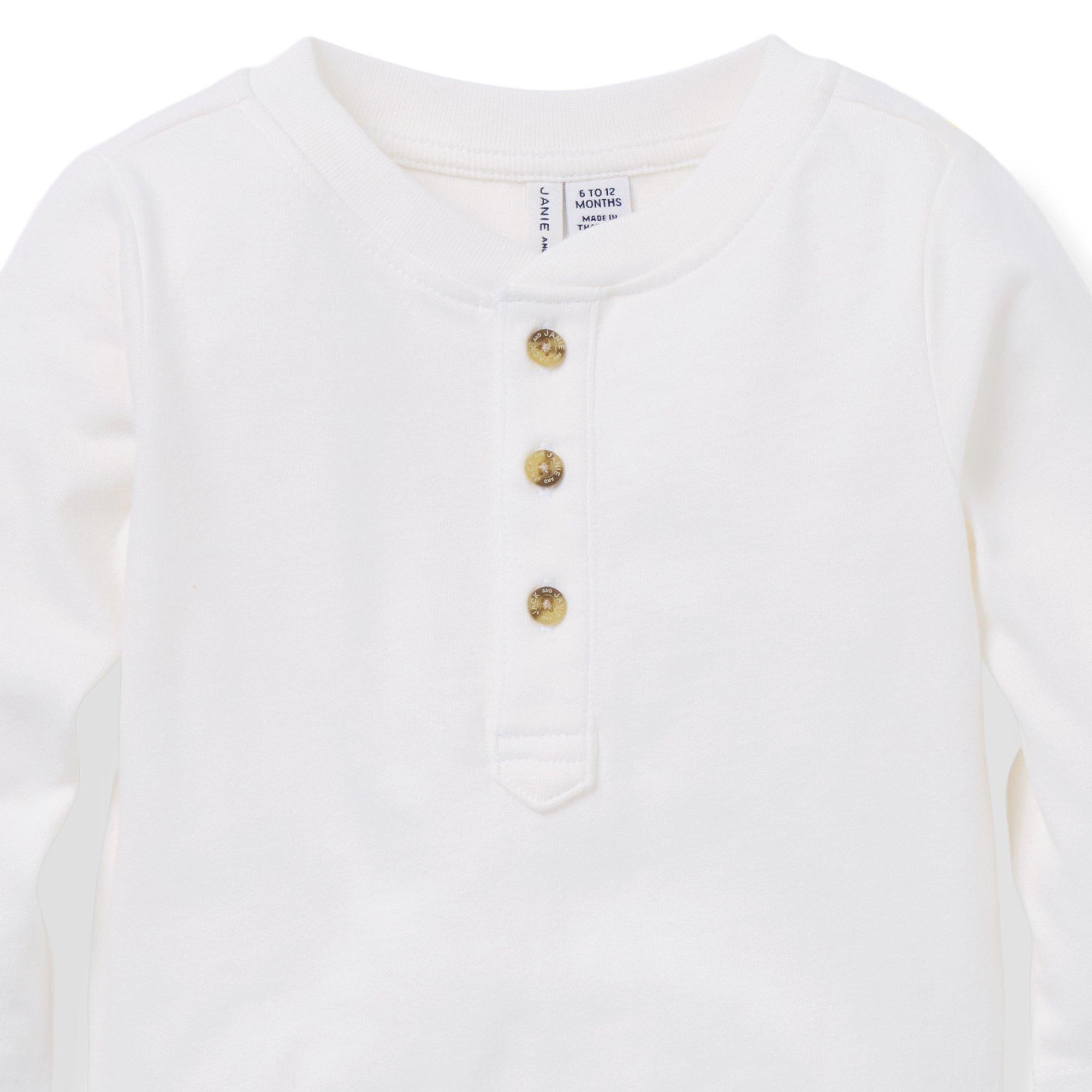 Baby Henley Bodysuit image number 1