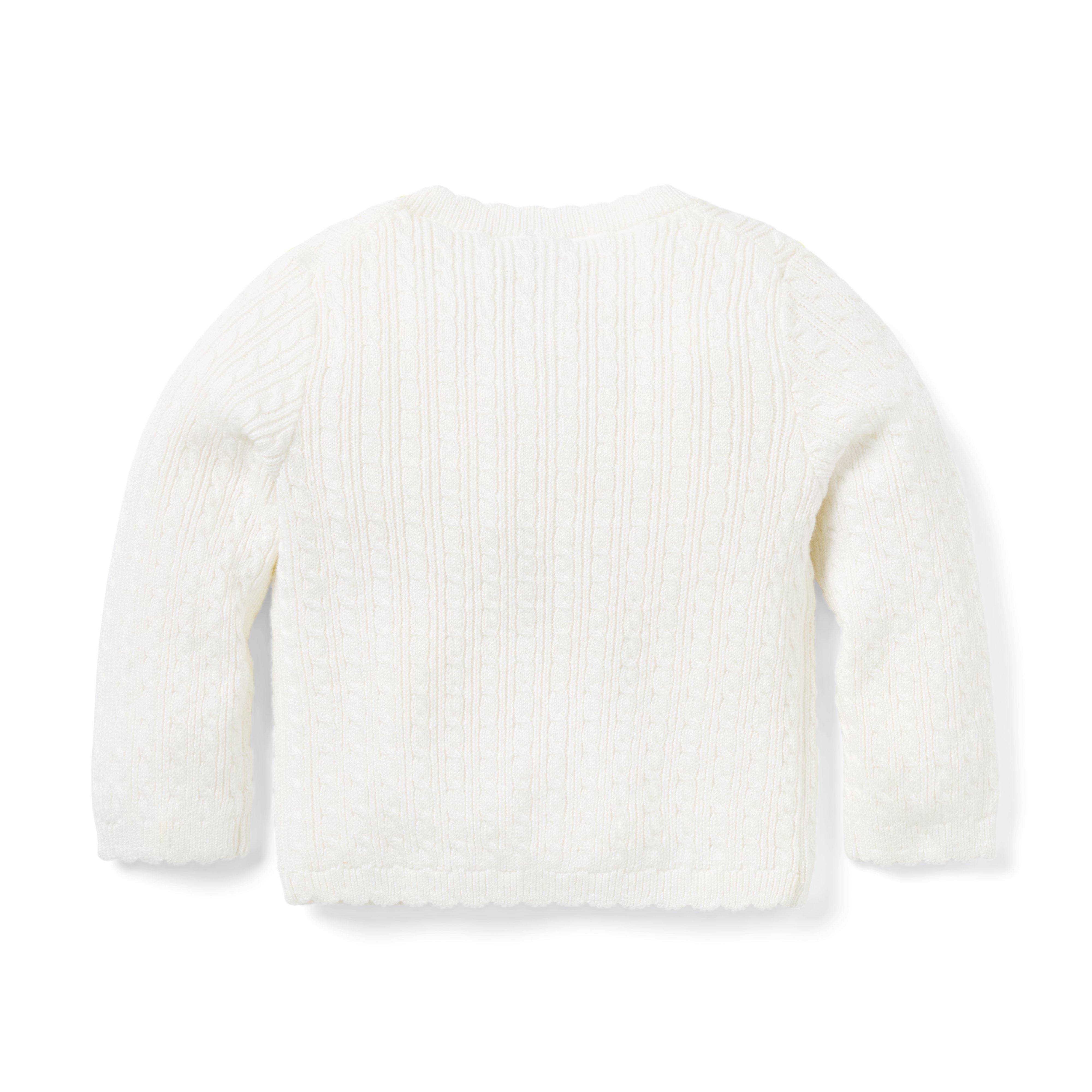 Baby Cable Knit Cardigan  image number 2