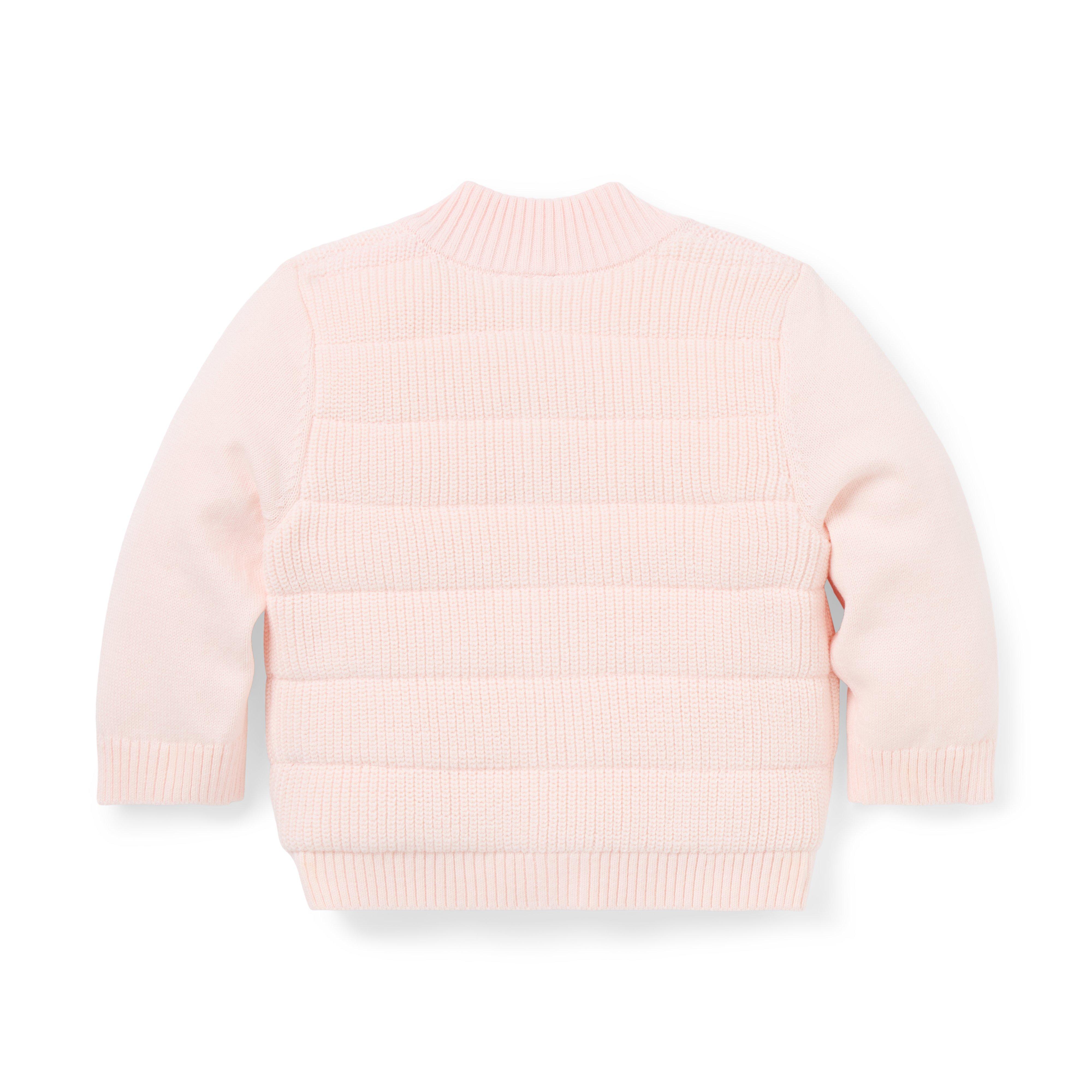 Baby Quilted Sweater Jacket image number 2
